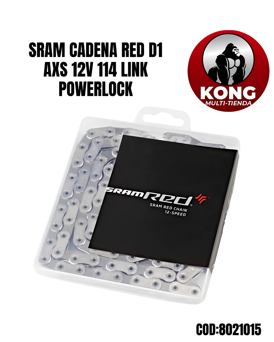 SR CADENA RED D1 AXS 12V 114L POWERLOCK - Imagen principal