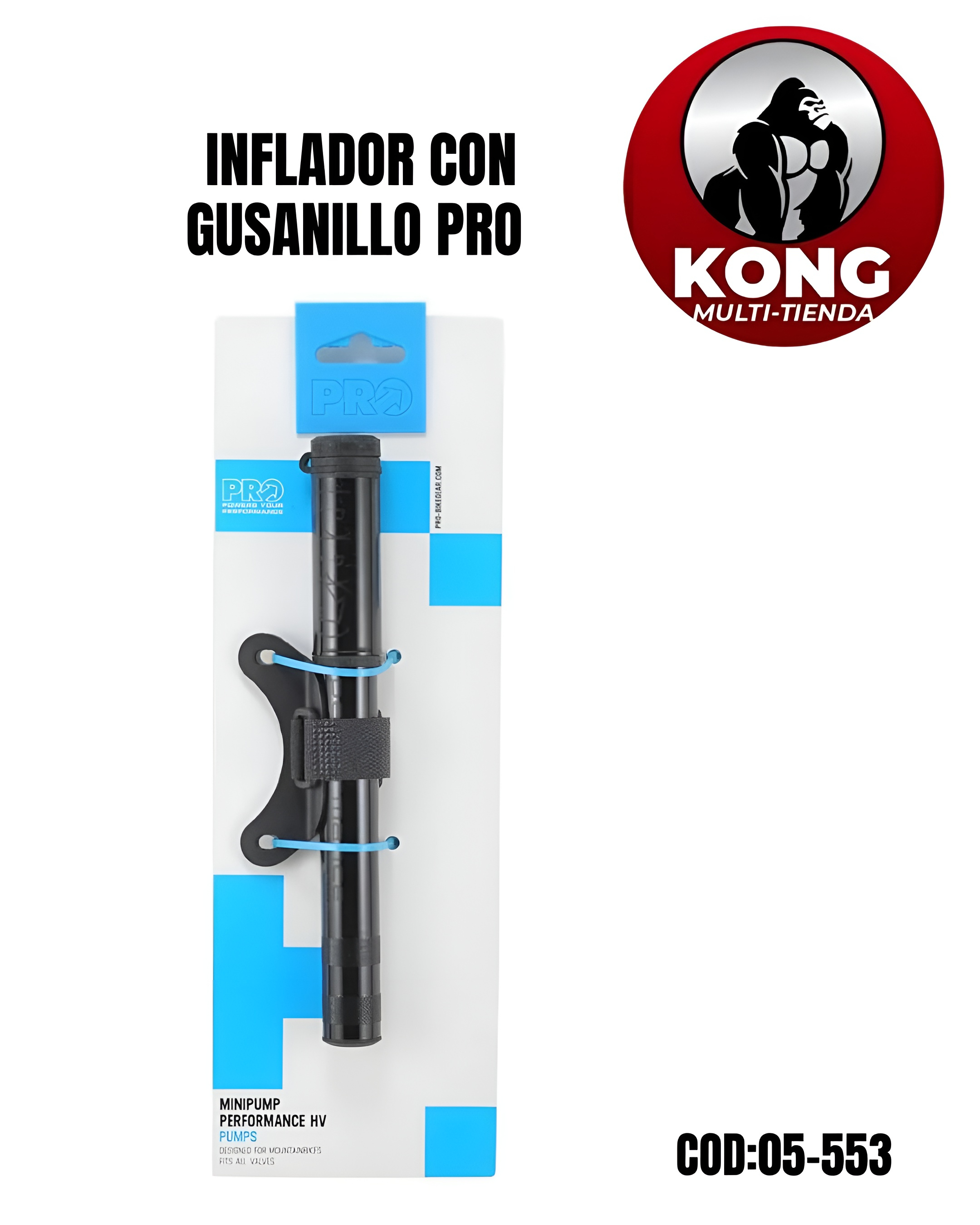 INFLADOR CON GUSANILLO PRO - Imagen principal