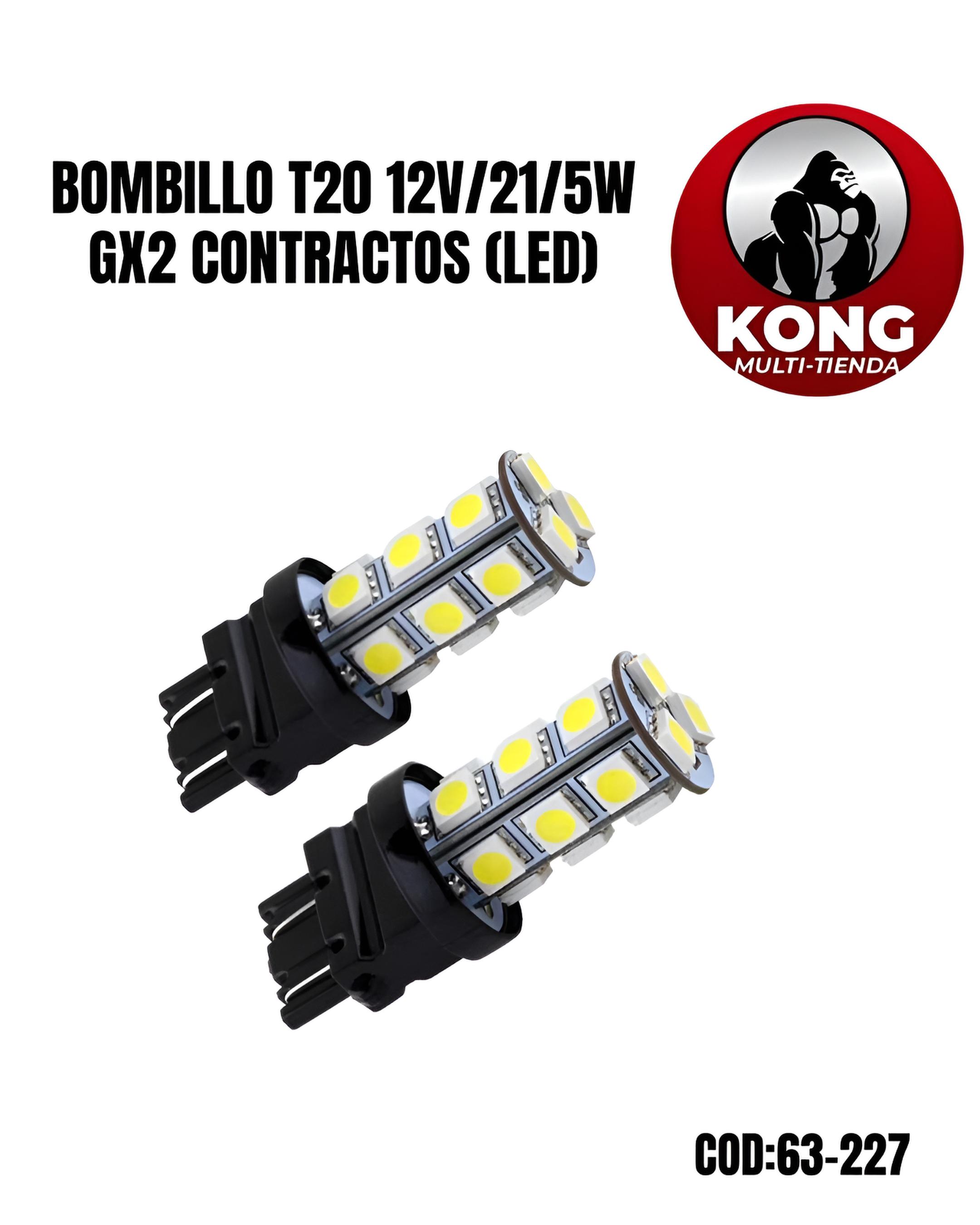 BOMBILLO T20 12V215W GX2 CONTRACTOS (LED) - Imagen principal