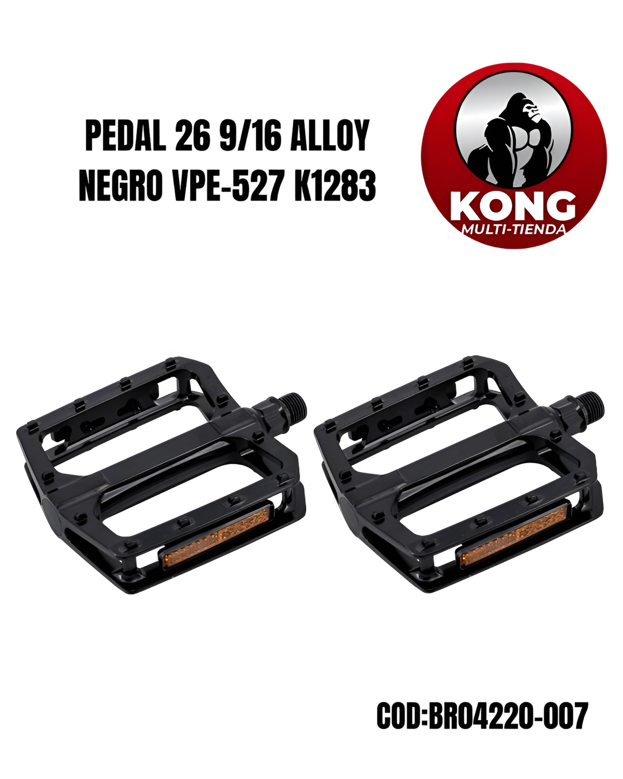 PEDAL 26 916 ALLOY NEGRO VPE-527 K1283 - Imagen principal