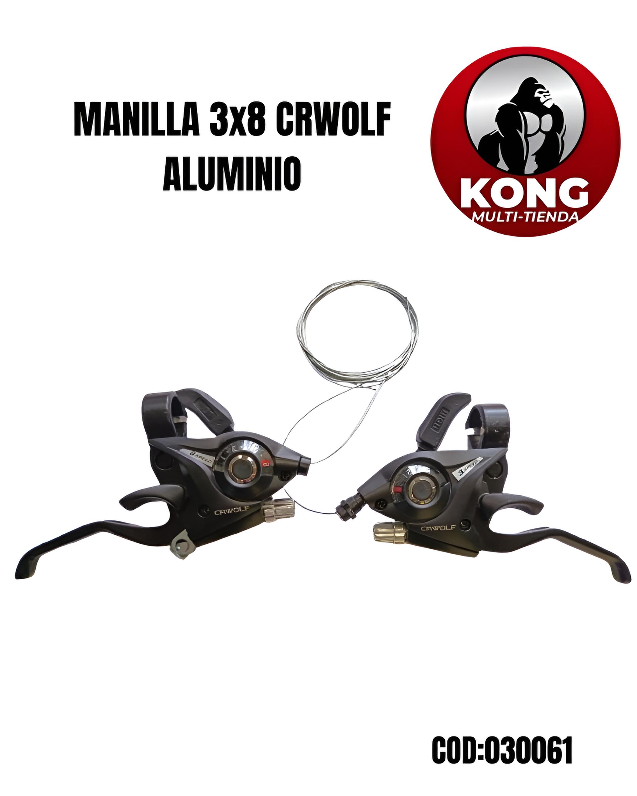 MANIOLLA 3X8 CR WOLF ALUMINIO  - Imagen principal