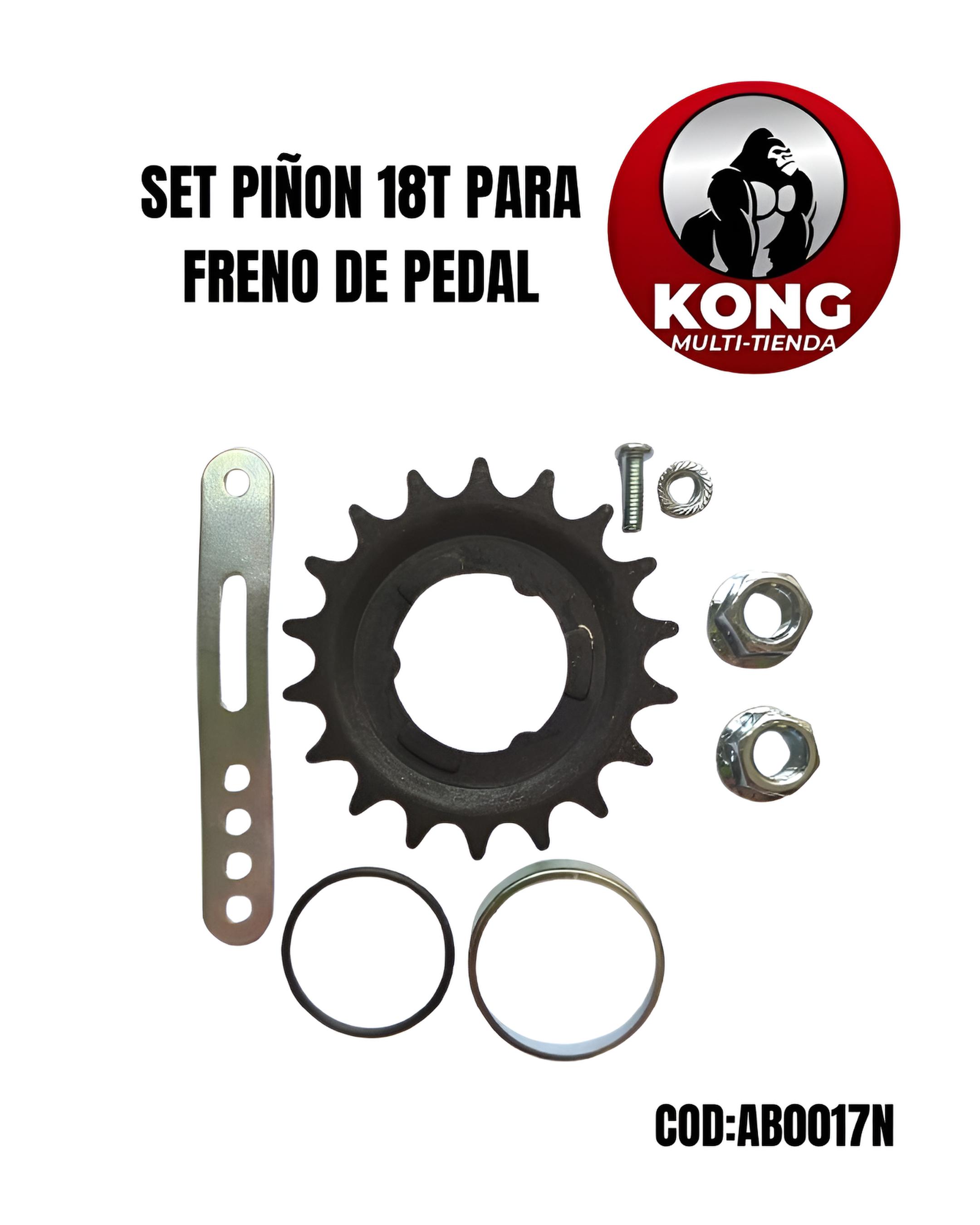 SET PI&Ntilde;ON 18T PARA FRENO DE PEDAL  - Imagen principal