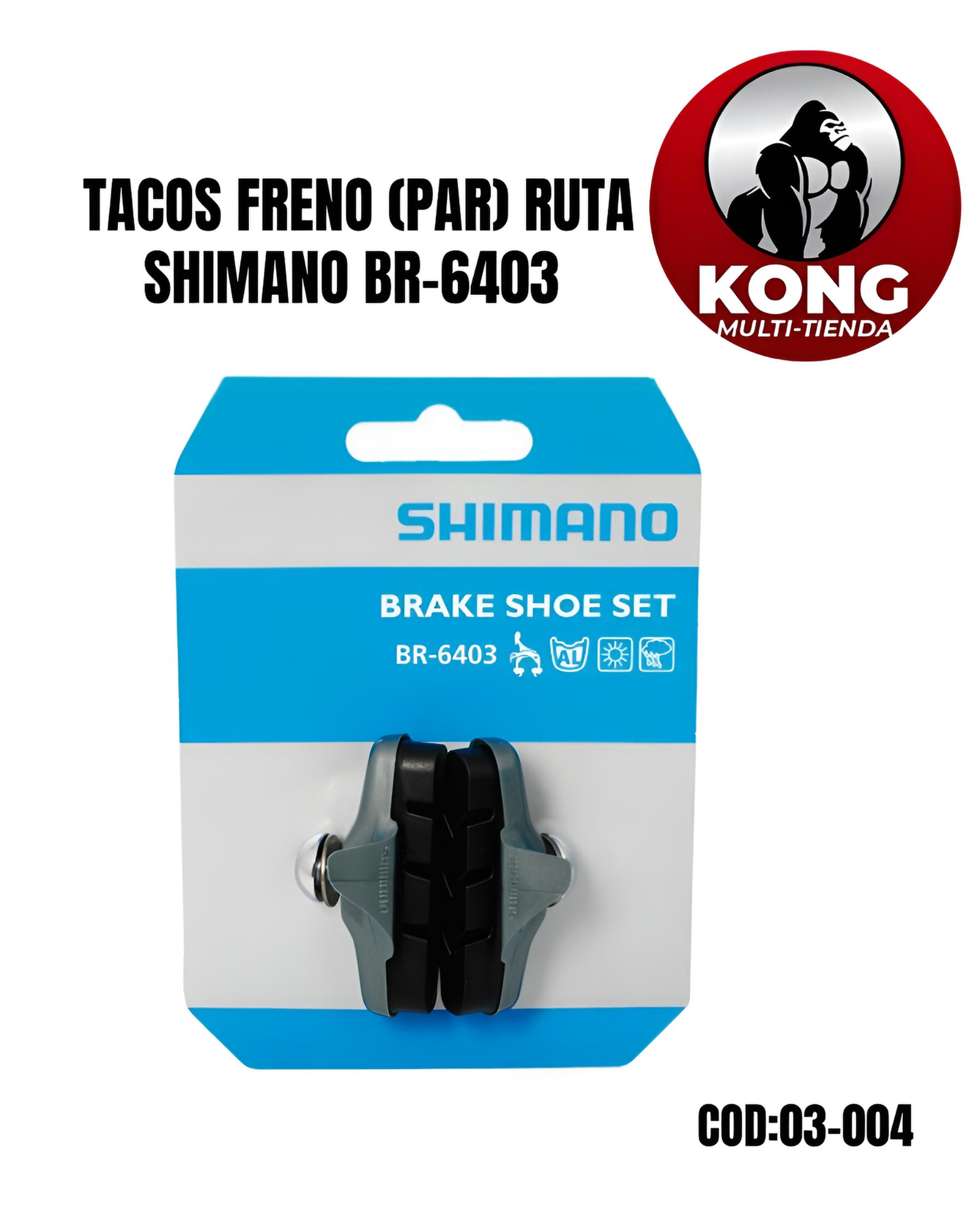 TACOS FRENO (PAR) RUTA SHIMANO. BR-6403 (Y83G98070) - Imagen principal