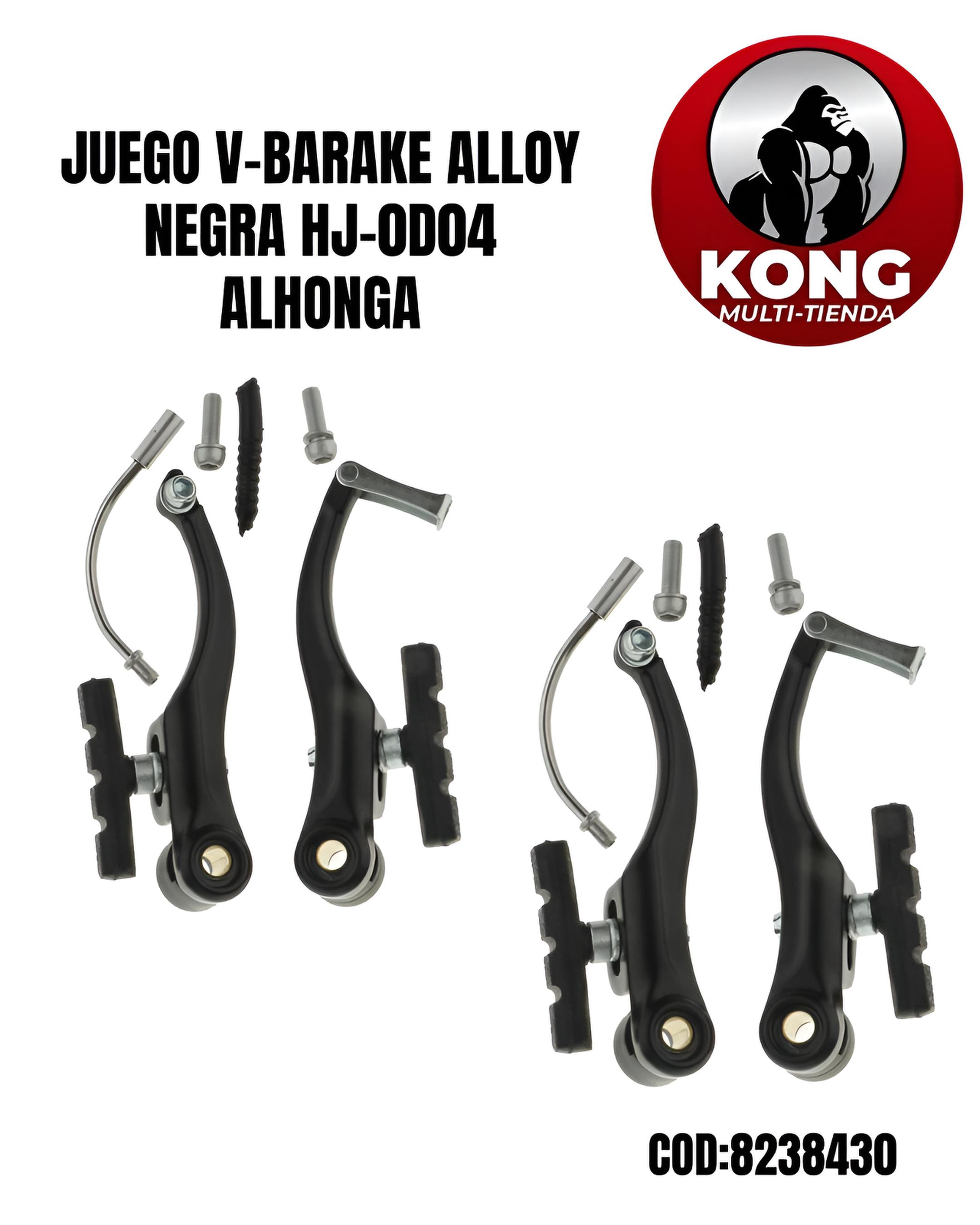JGO. V-BARAKE ALLOY NEGRA HJ-0D04 ALHONGA - Imagen principal