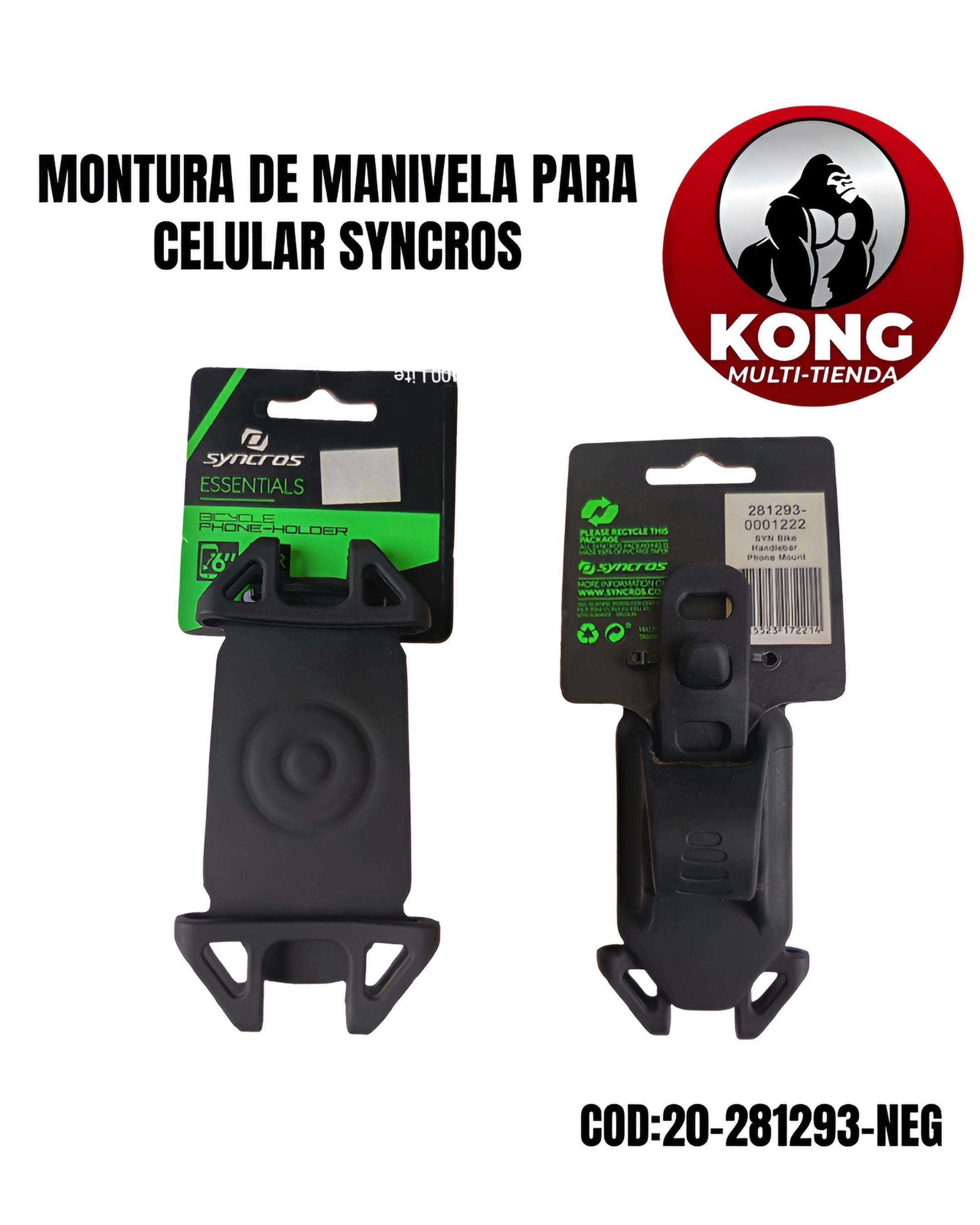 MONTURA DE MANIVELA PARA CELULAR SYNCROS ESSENTIAL - Imagen principal