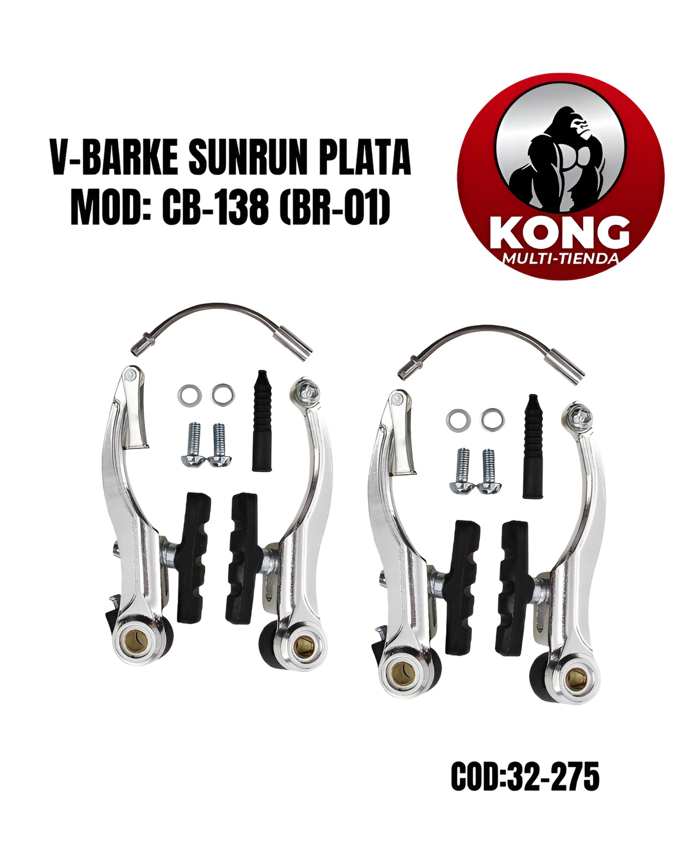 V-BARKE SUNRUN PLATA MOD: CB-138 (BR-01) - Imagen principal