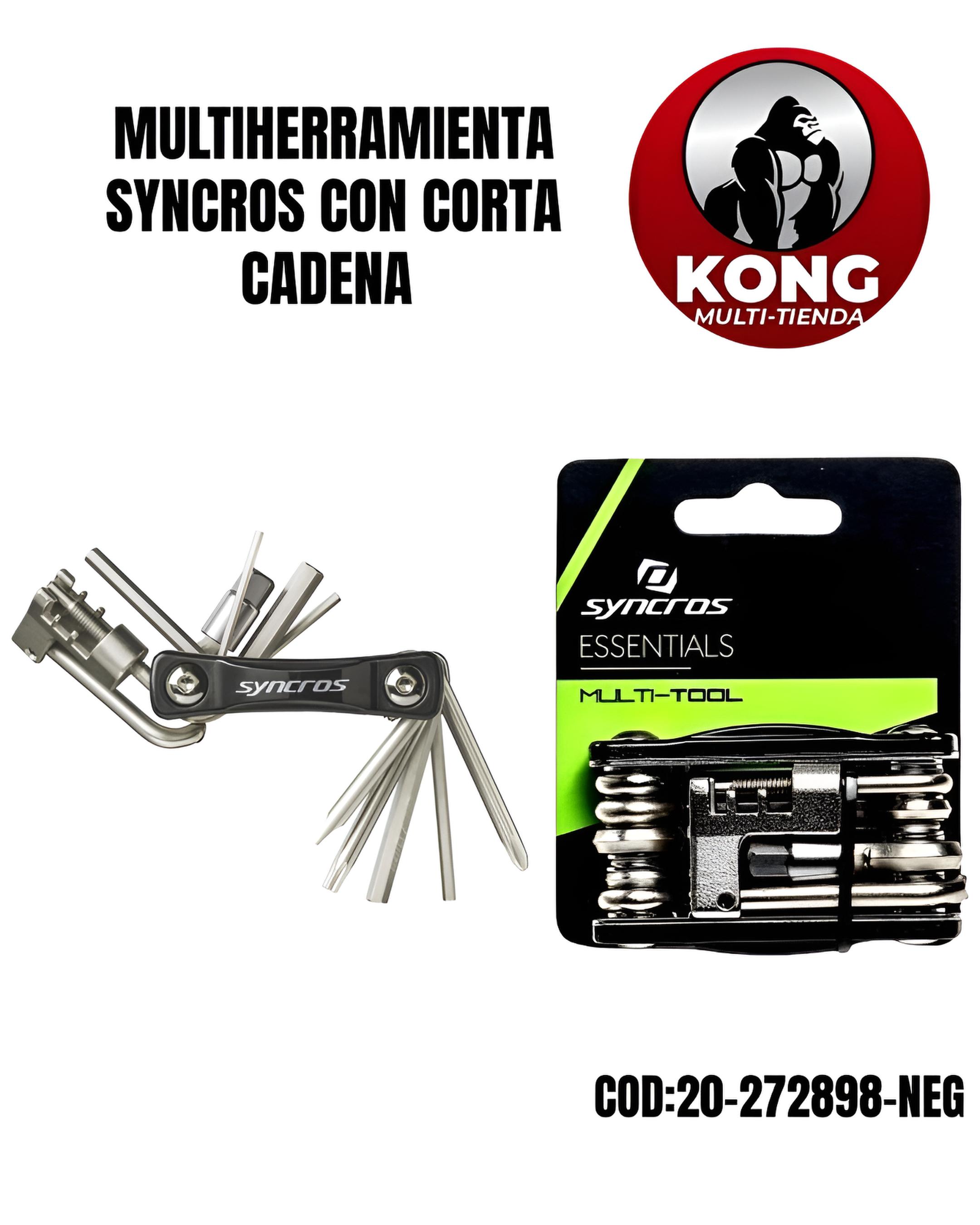 MULTIHERRAMIENTA ESSENTIAL SYNCROS C CORTA CADENA 11FU - Imagen principal
