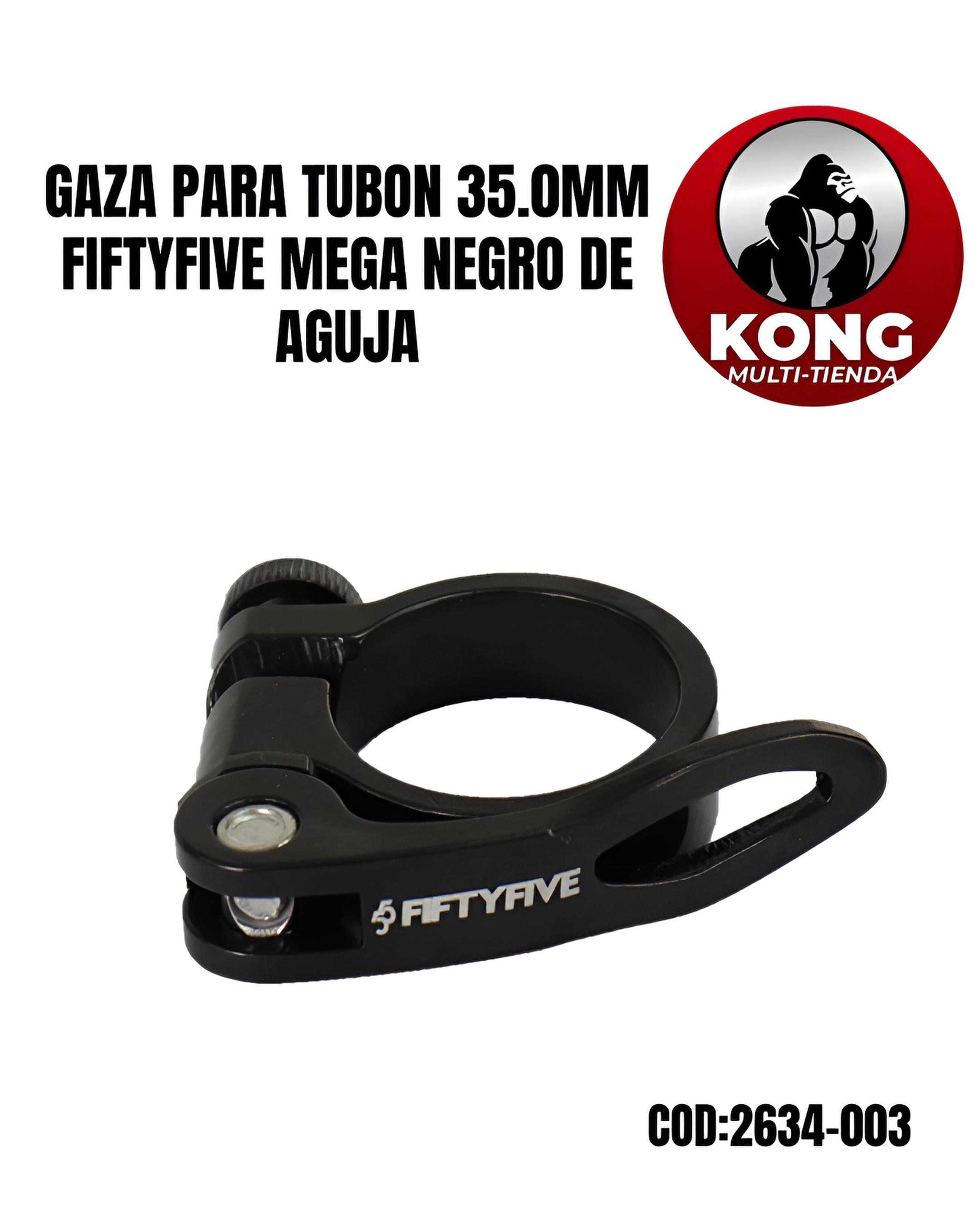 GAZA PTUBON 35.0MM FIFTYFIVE MEGA NEGRO AT-123 SQR-155 DE AGUJA - Imagen principal