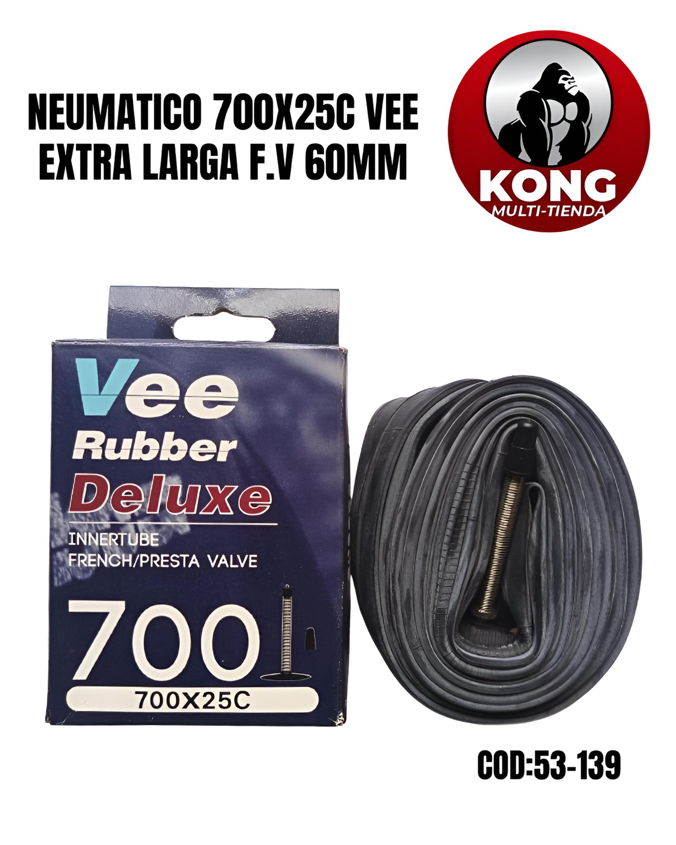 NEUMATICO 700X25C VEE EXTRA LARGA F.V 60MM - Imagen principal