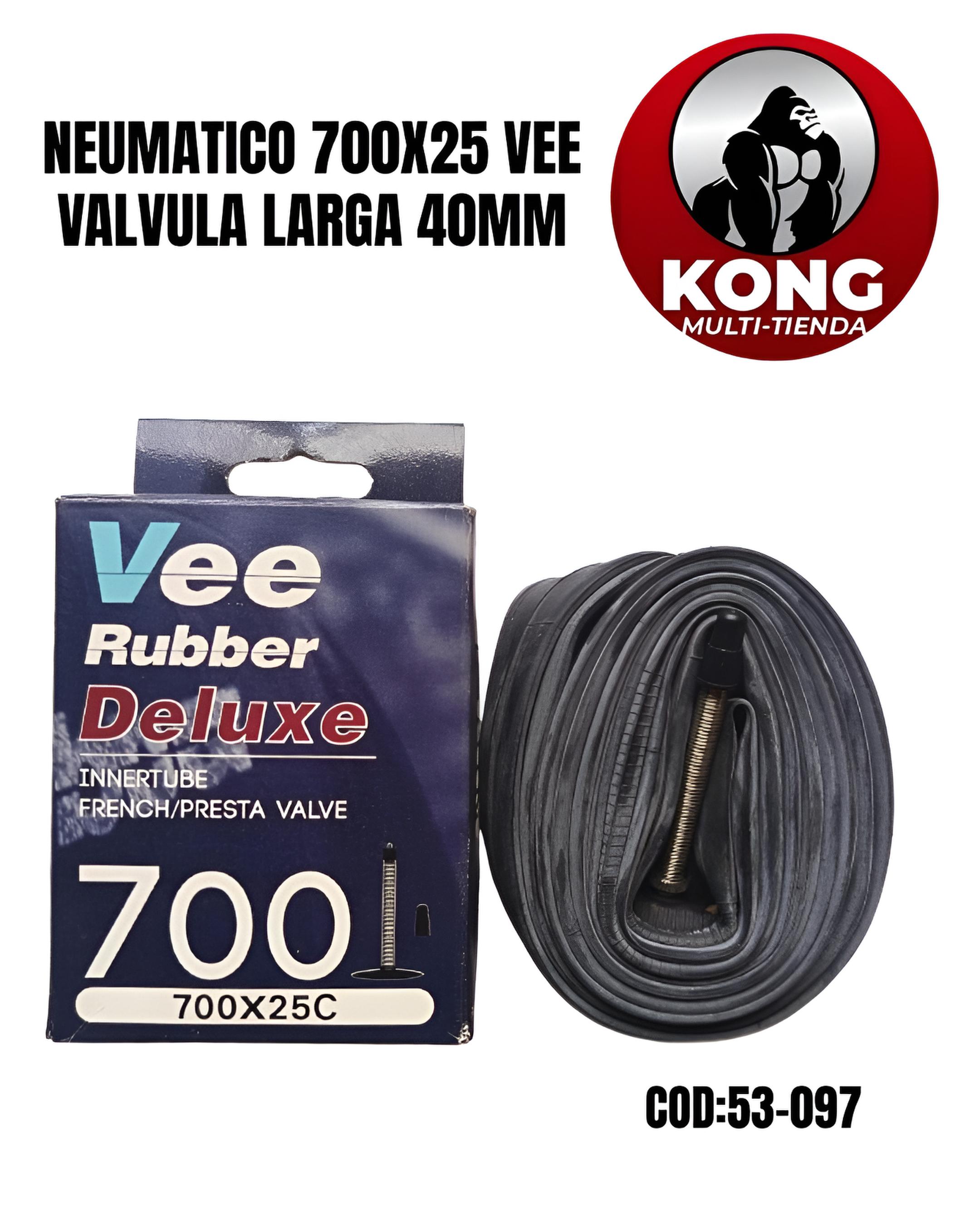 NEUMATICO 700X25 VEE VALVULA LARGA 40MM - Imagen principal