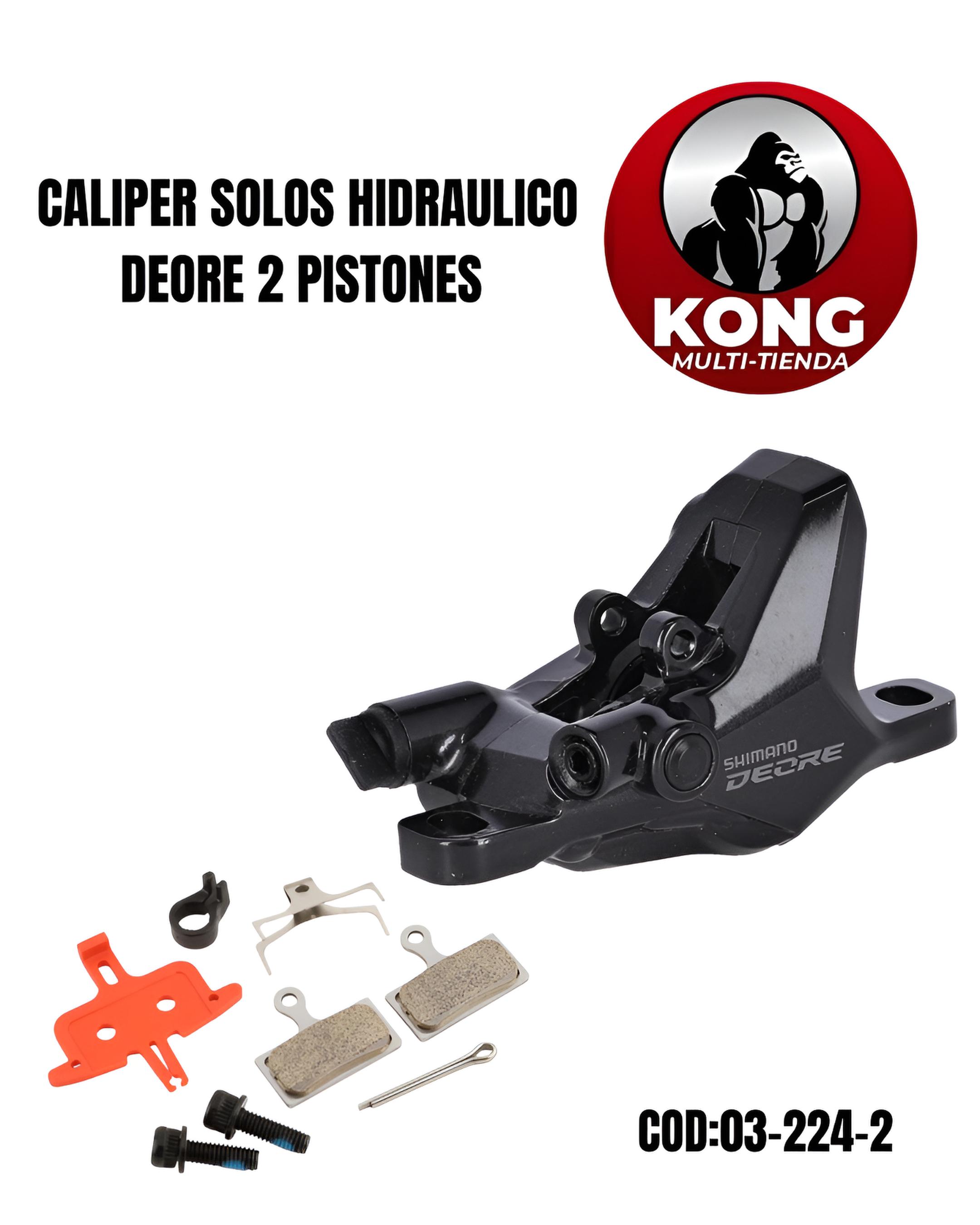 CALIPER SOLO HIDRAULICO DEORE 2 PISTONES BRM6100(C)  - Imagen principal
