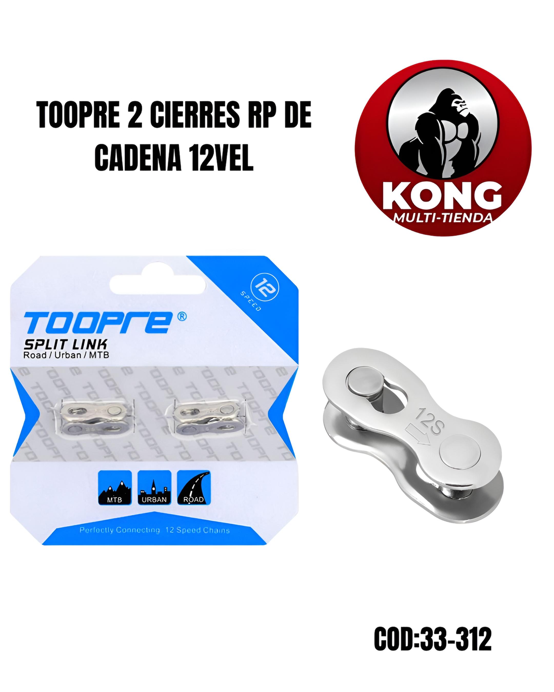 TOOPRE PAQ. DE 2 CIERRES RADIOS DE CADENA 12VEL (12S) - Imagen principal