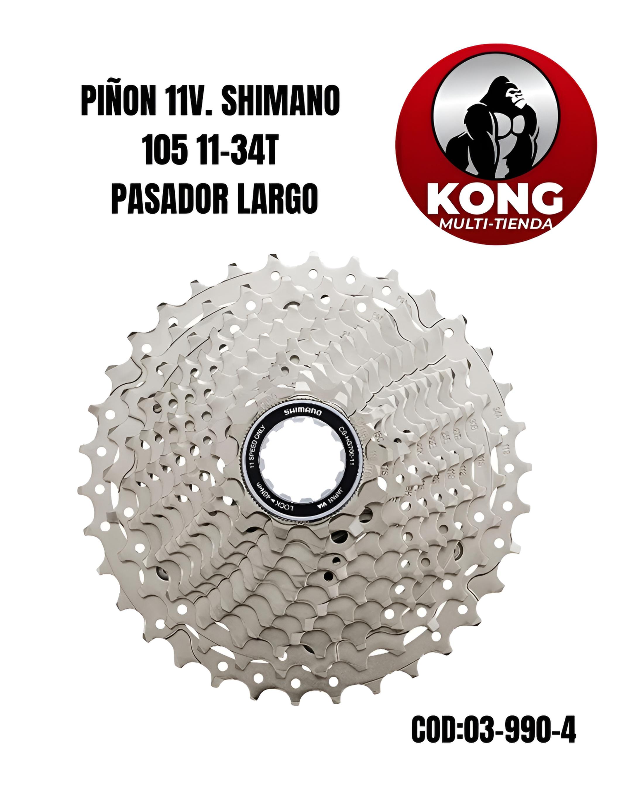 PI&Ntilde;ON 11V. SHIMANO 105 CS-HG700 11-34T PPASAD.LARGO (C) - Imagen principal