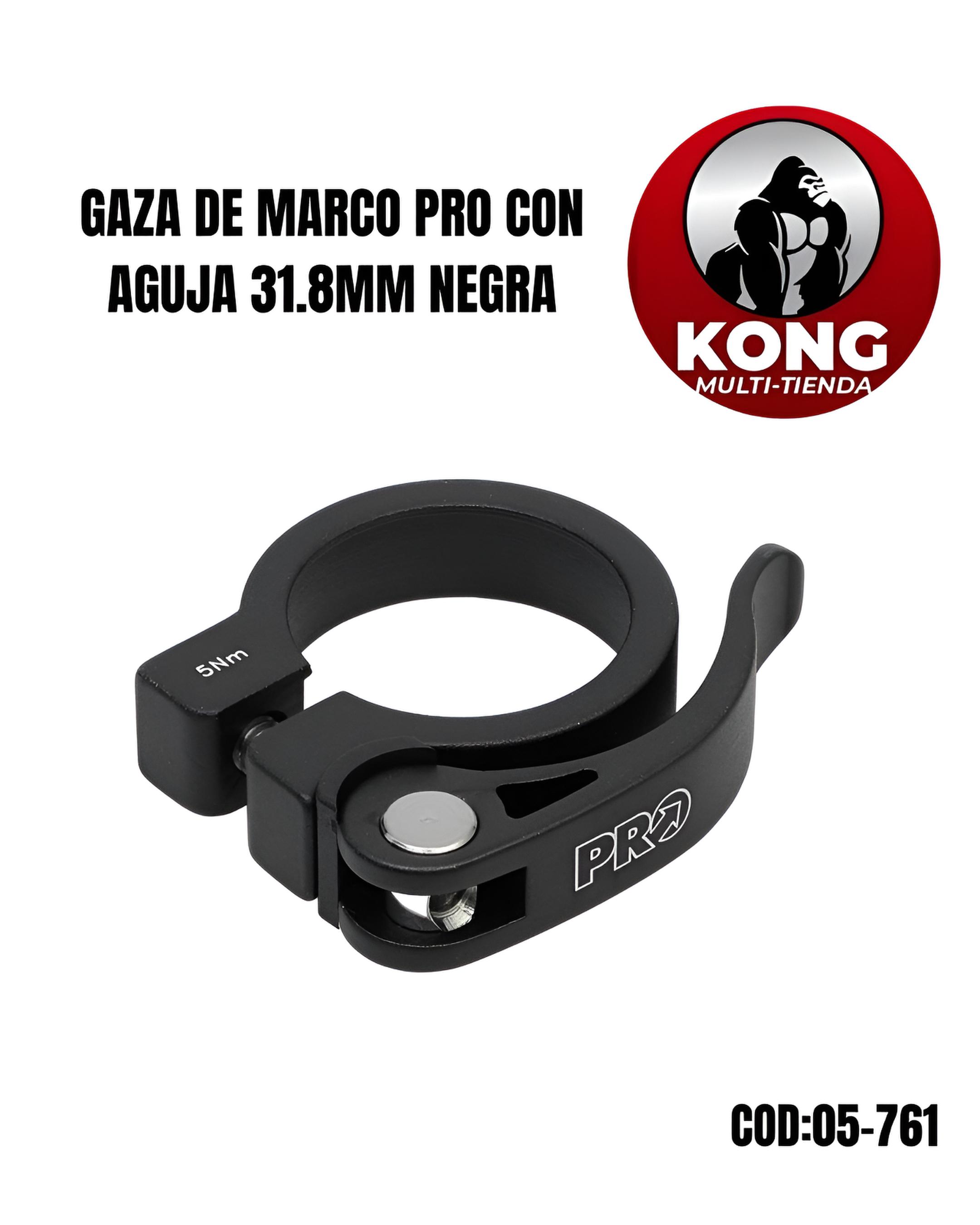 GAZA DE MARCO PRO CON AGUJA 31.8MM NEGRA - Imagen principal