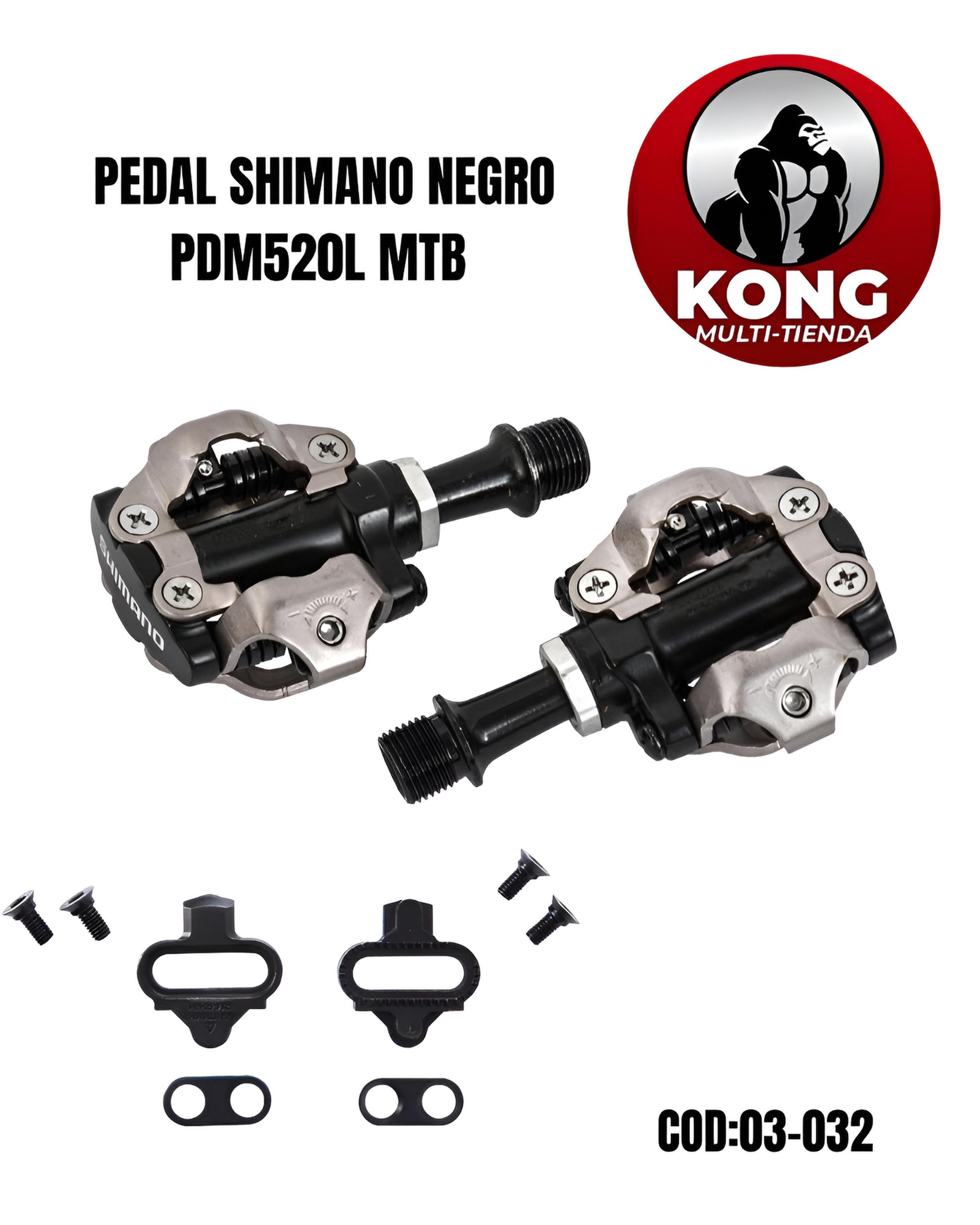 PEDAL SHIMANO NEGRO PDM520L MTB (C) - Imagen principal