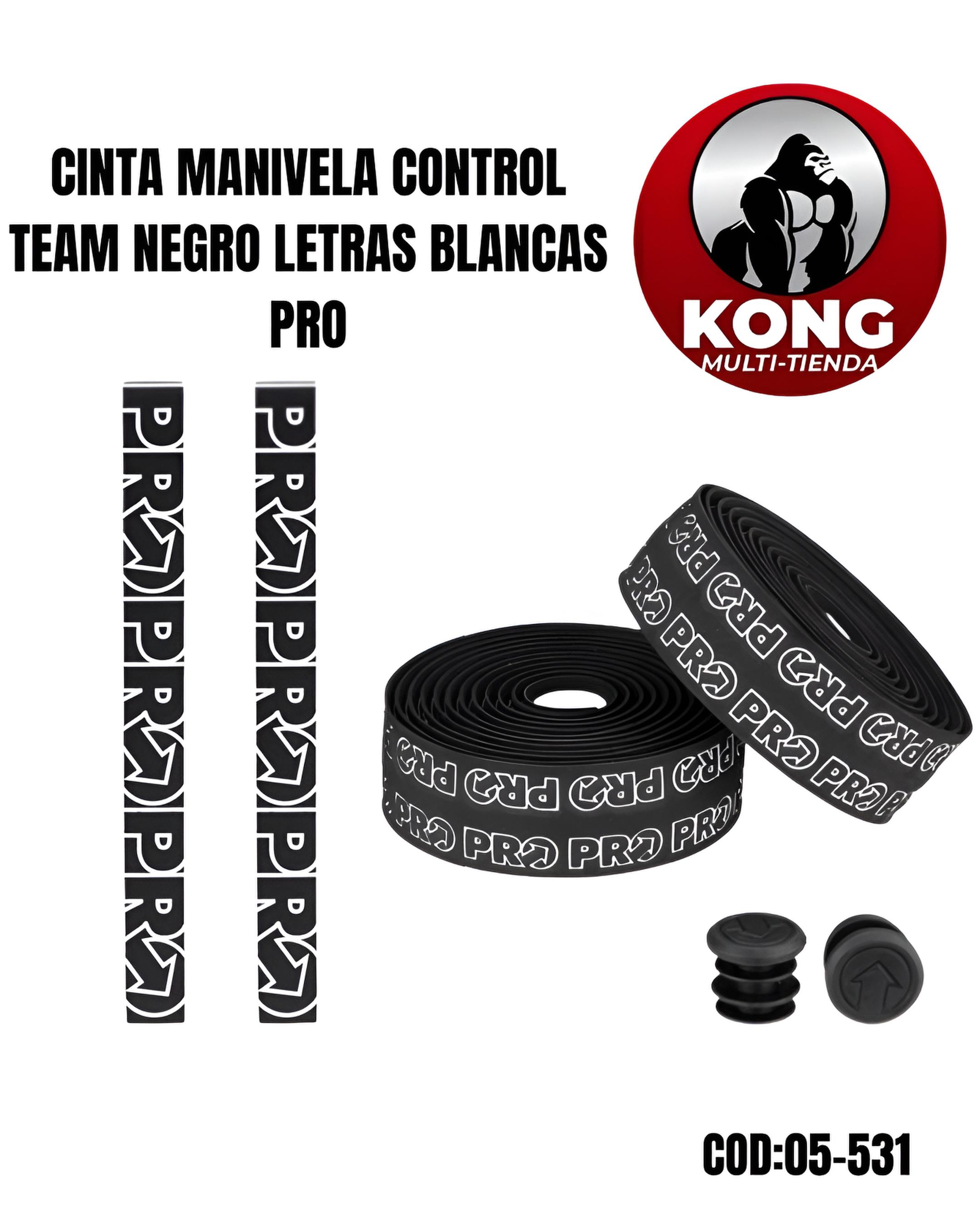 CINTA MANIVELA CONTROL TEAM NEG LRT BLANCA PRO - Imagen principal