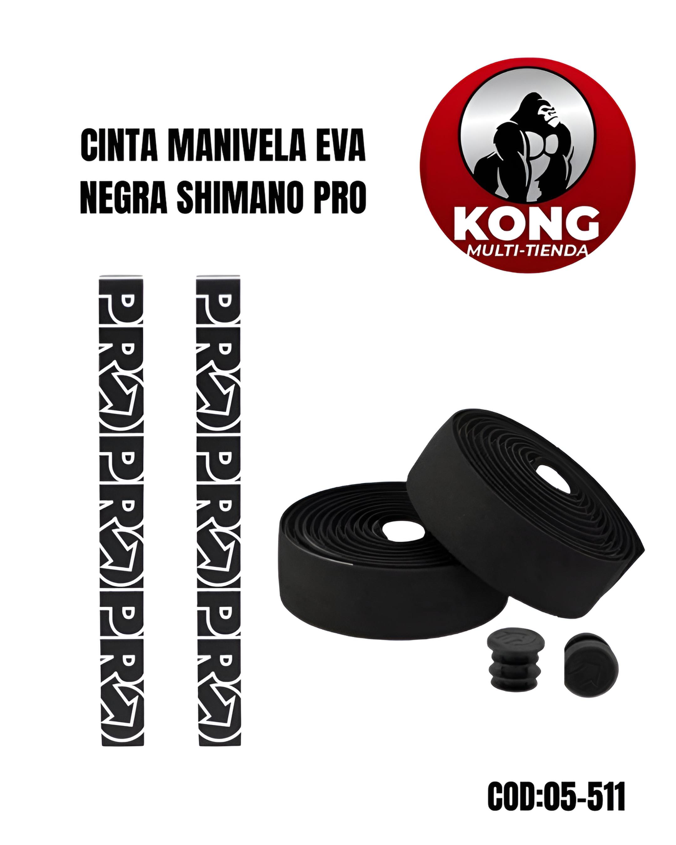 CINTA MANIVELA EVA NEGRA SHIMANO PRO  - Imagen principal