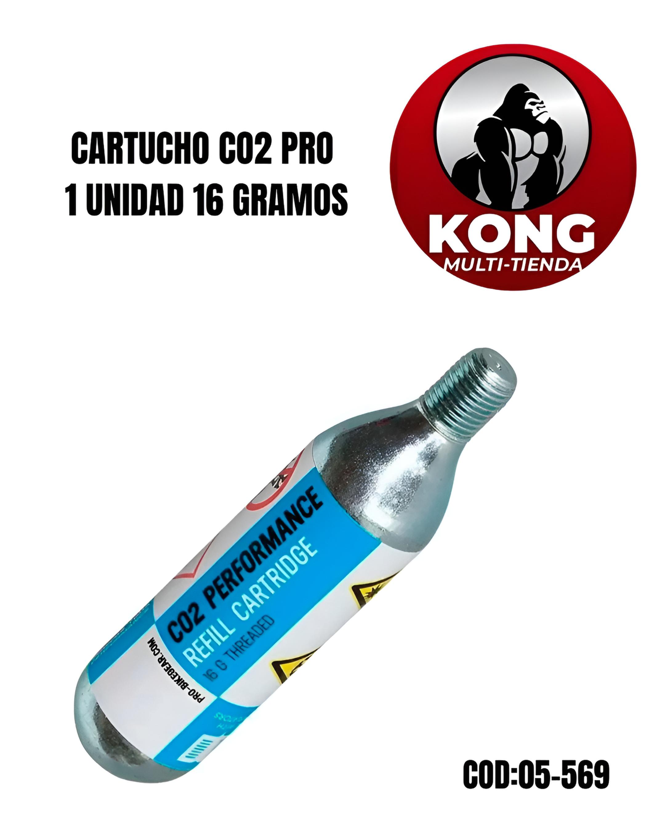 CARTUCHO CO2 PRO 1 UND 16 GRAMOS - Imagen principal