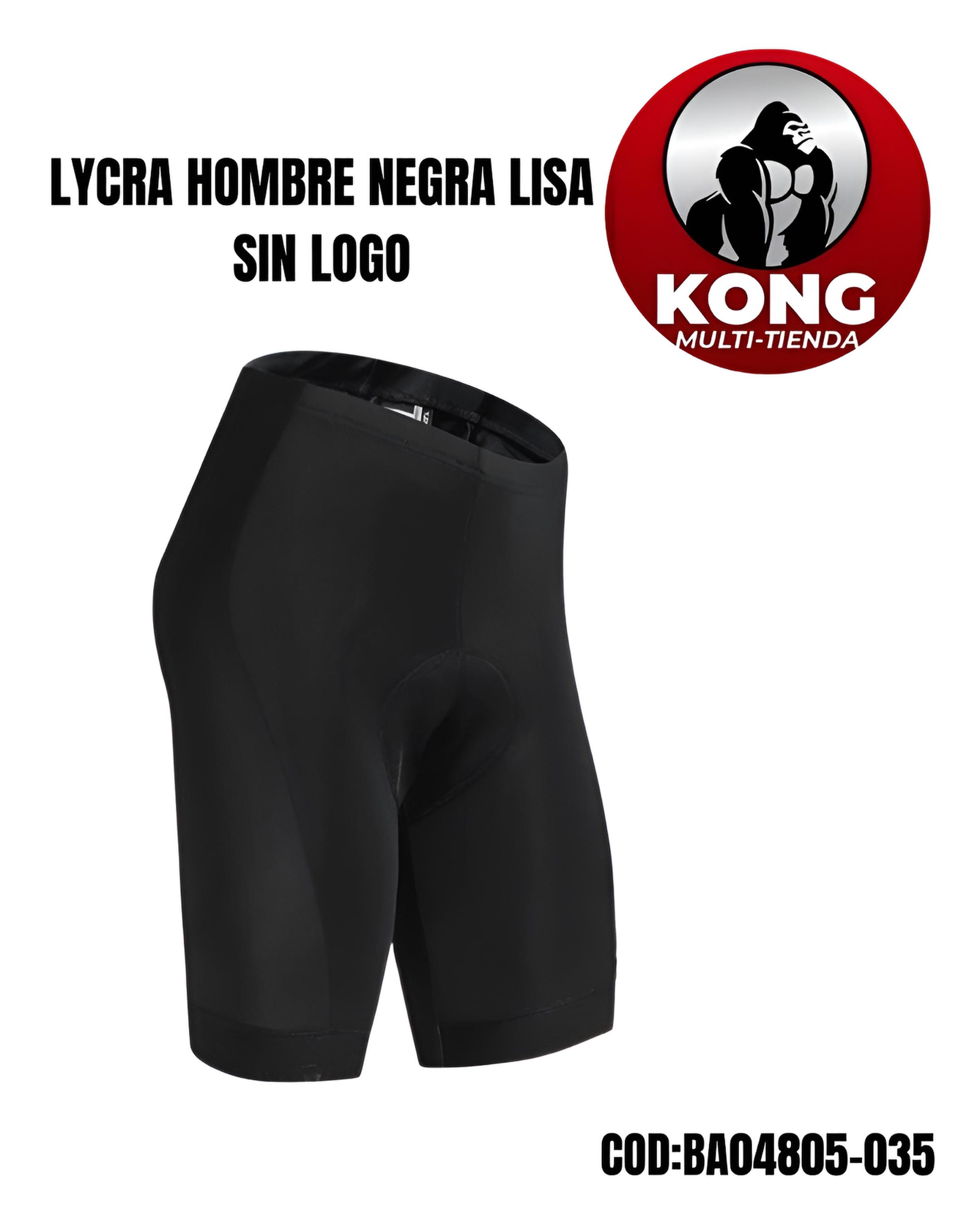 LYCRA HOMBRE NEGRA LISA SIN LOGO TXL - Imagen principal