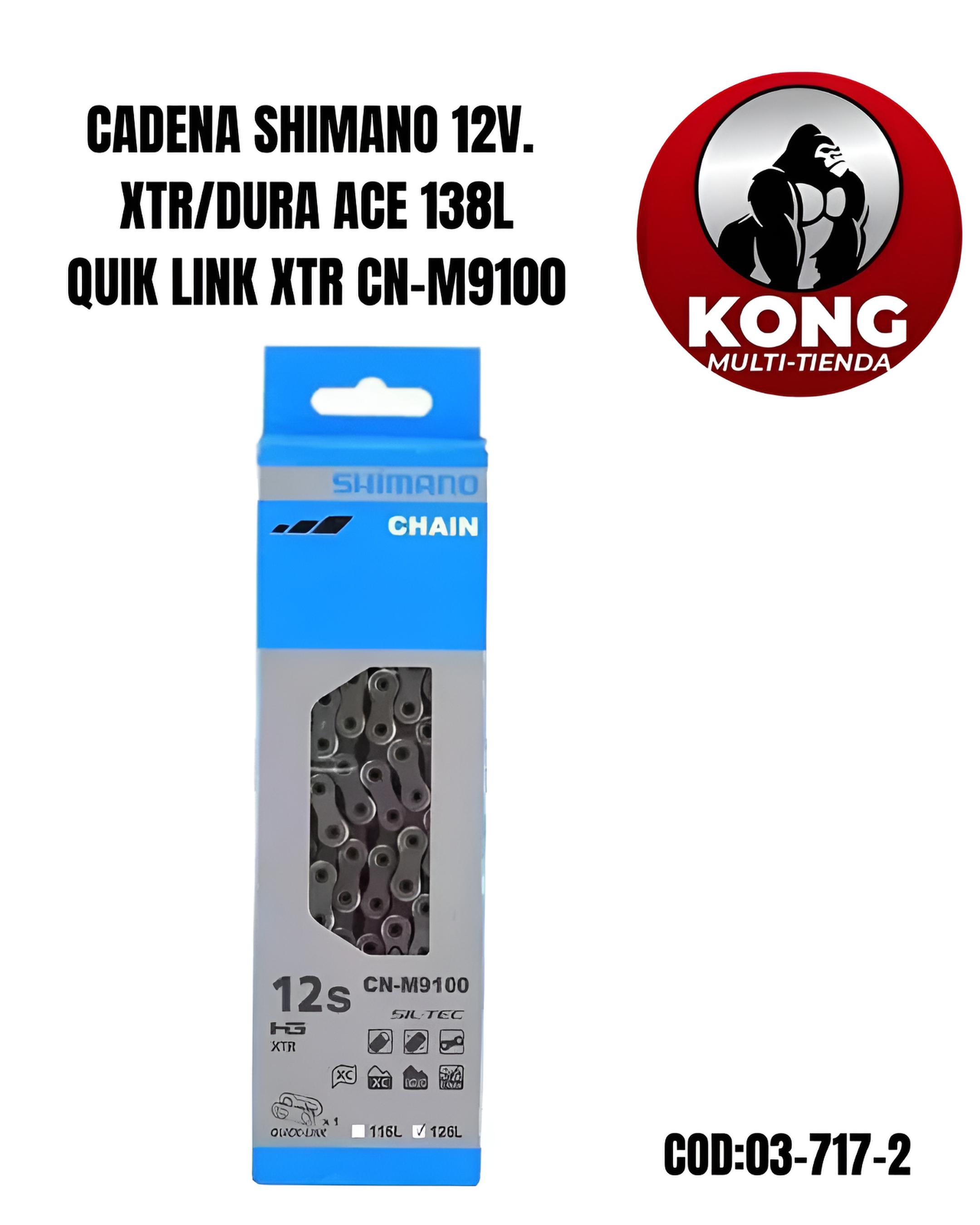 CADENA SHIM.12V. QUIK LINK XTRDURA ACE CN-M9100 138L - Imagen principal