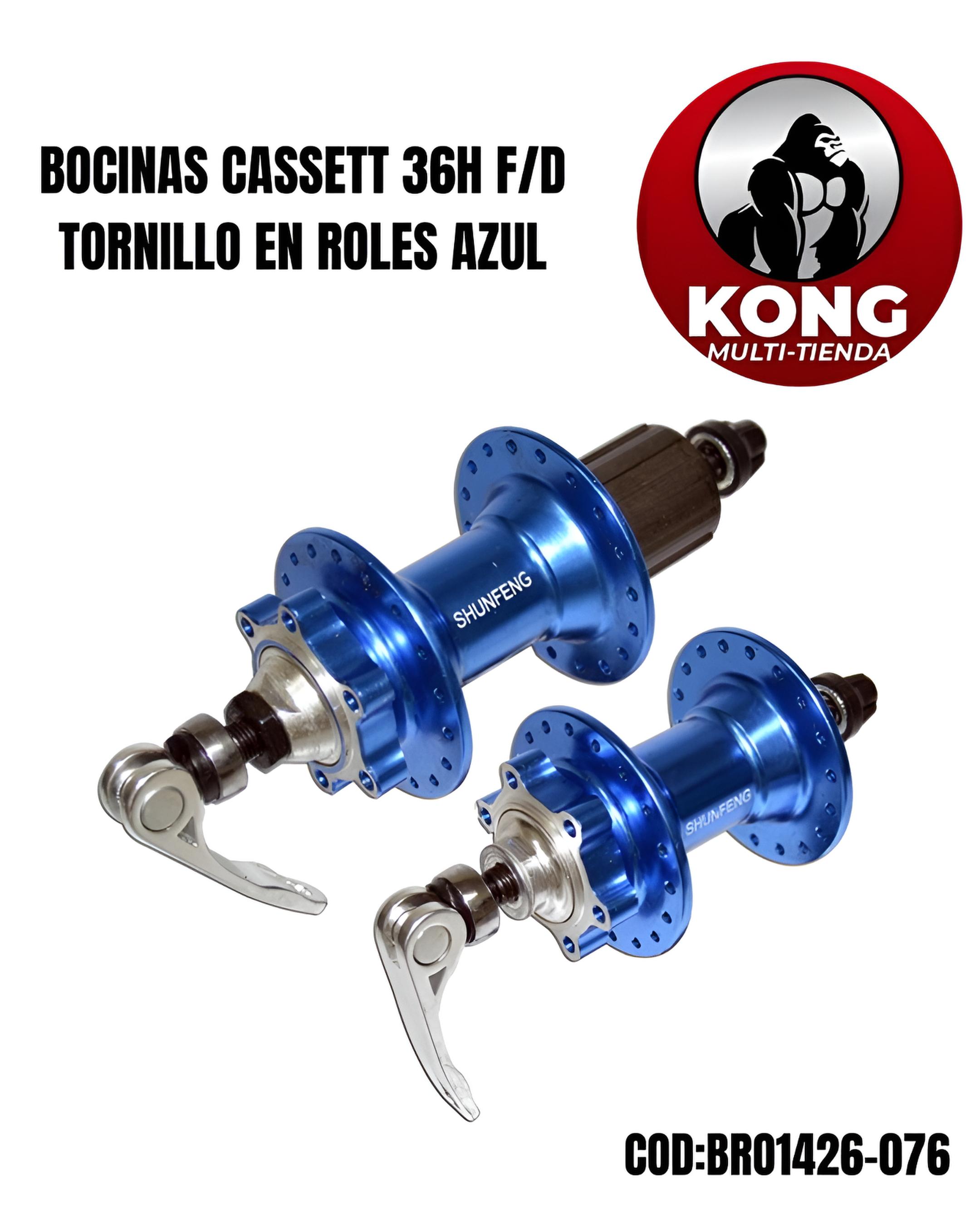 BOCINA CASSETTE 36H FDISCO TORNILLO 89VEL EN ROLES AZULES SF-A217 RF - Imagen principal