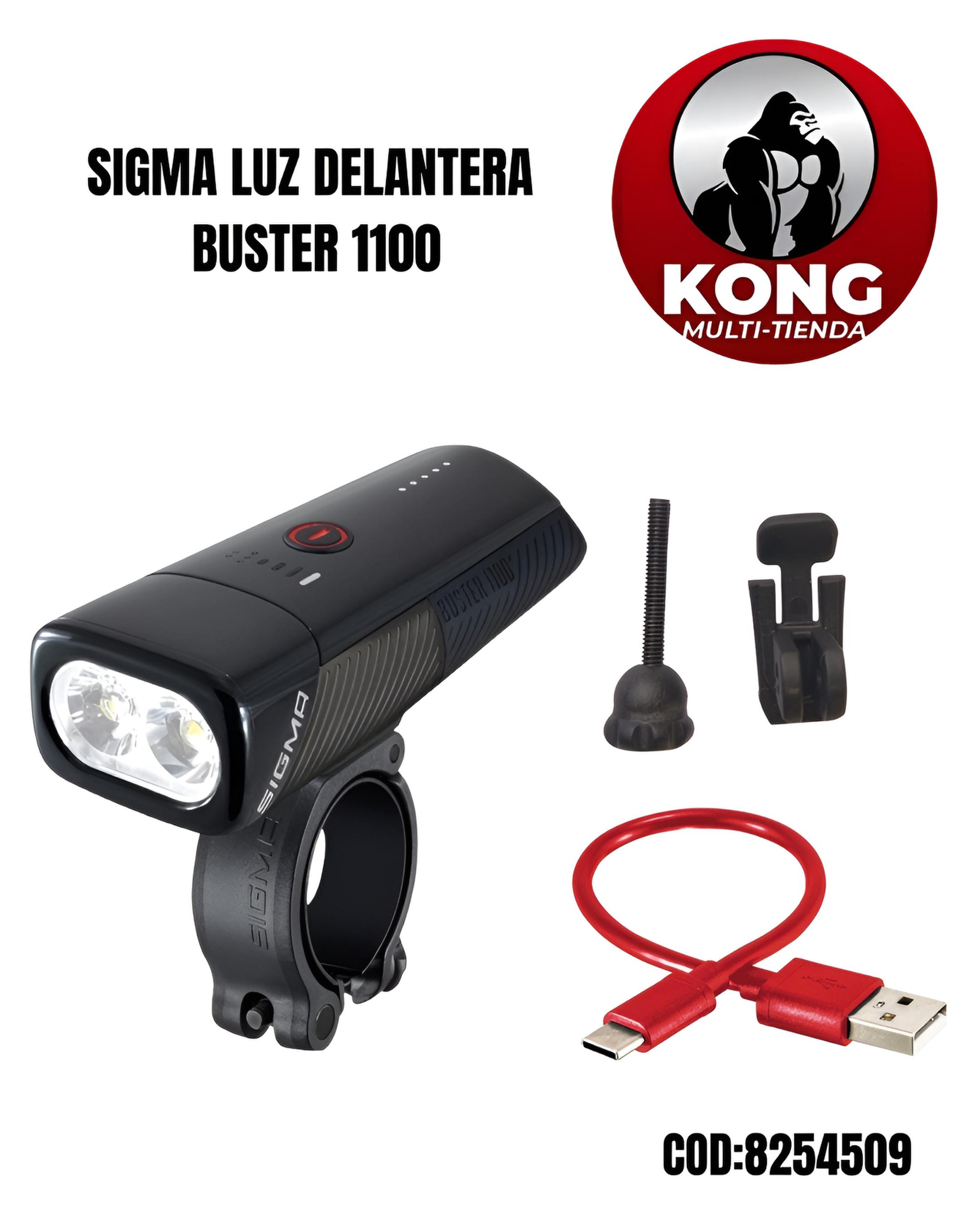 SIGMA LUZ DELANTERA BUSTER 1100 - Imagen principal