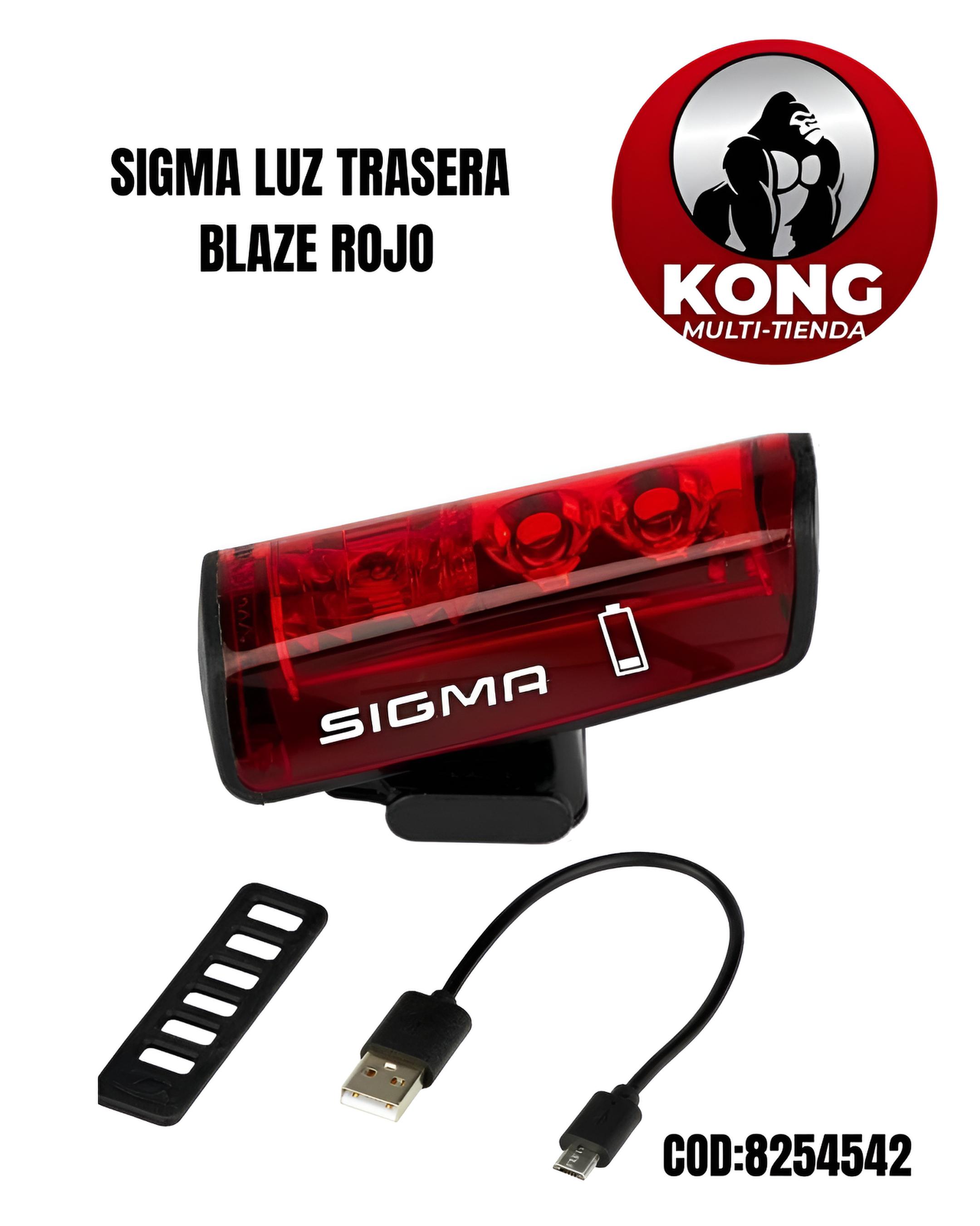 SUGMA LUZ TRASERA BLAZE ROJO - Imagen principal
