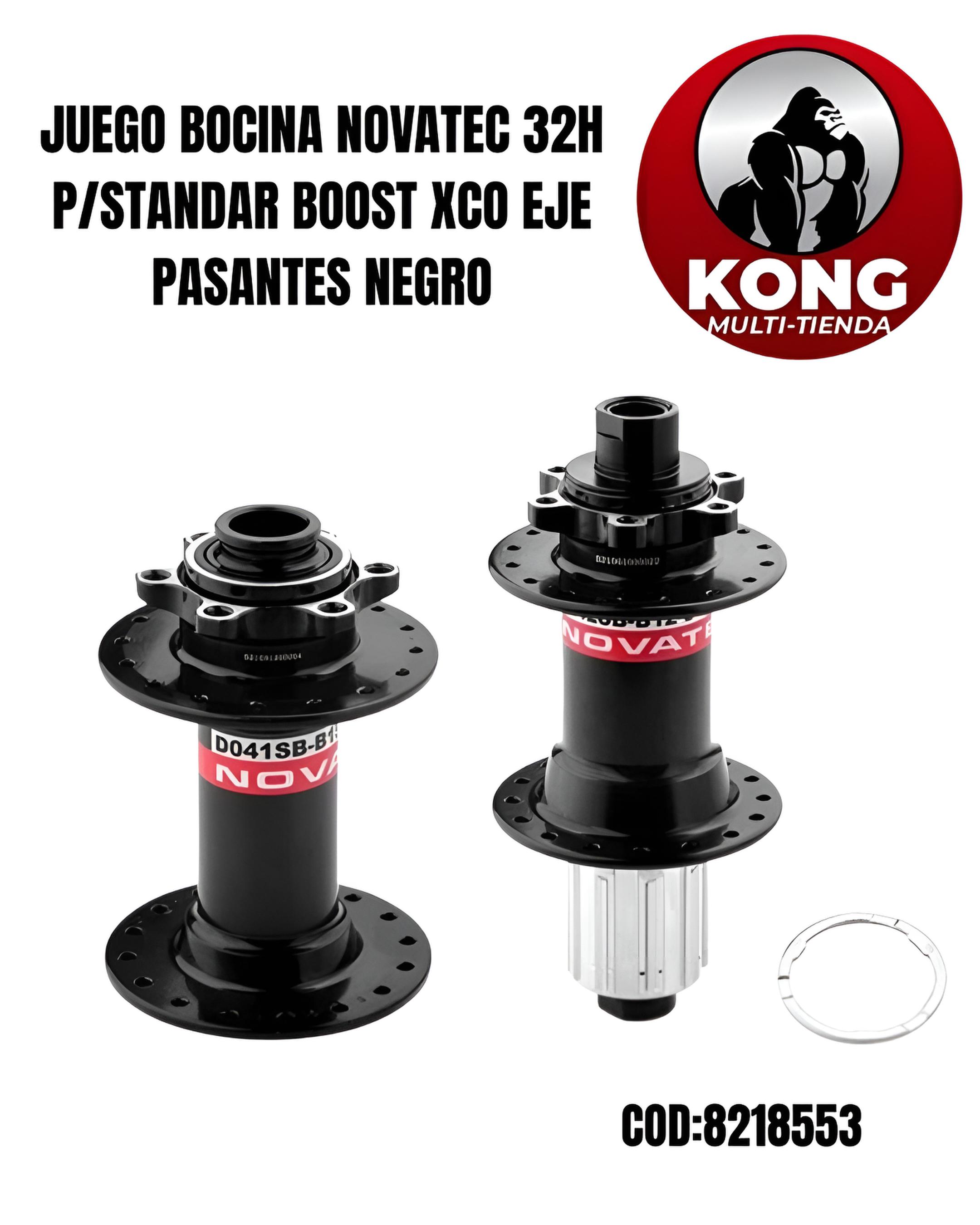 JGO.BOCI.NOVATEC 32H PSTANDAR BOOST XCO EJE PAS.NEG - Imagen principal