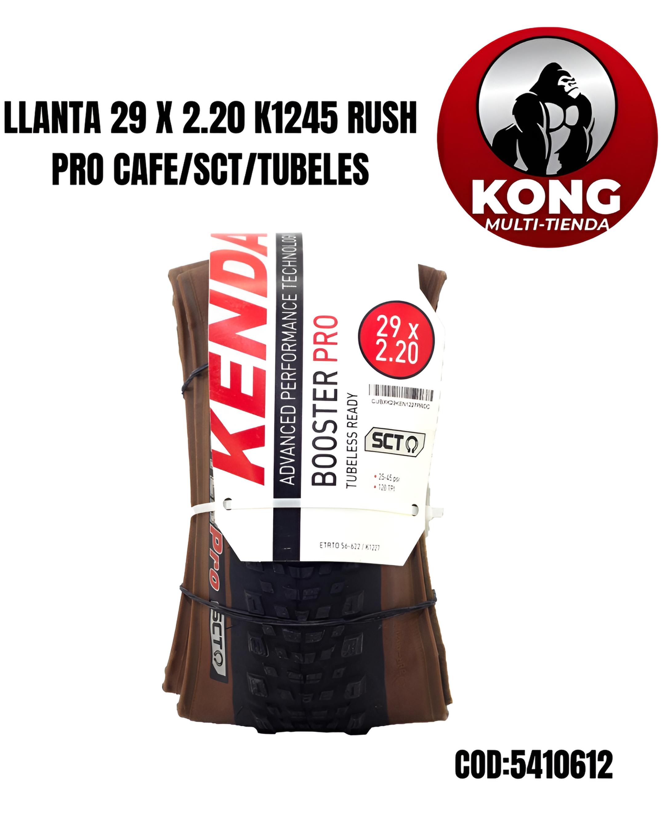 LL.29 X 2.20 K1245 RUSH PRO CAFESCTTUBELESS - Imagen principal