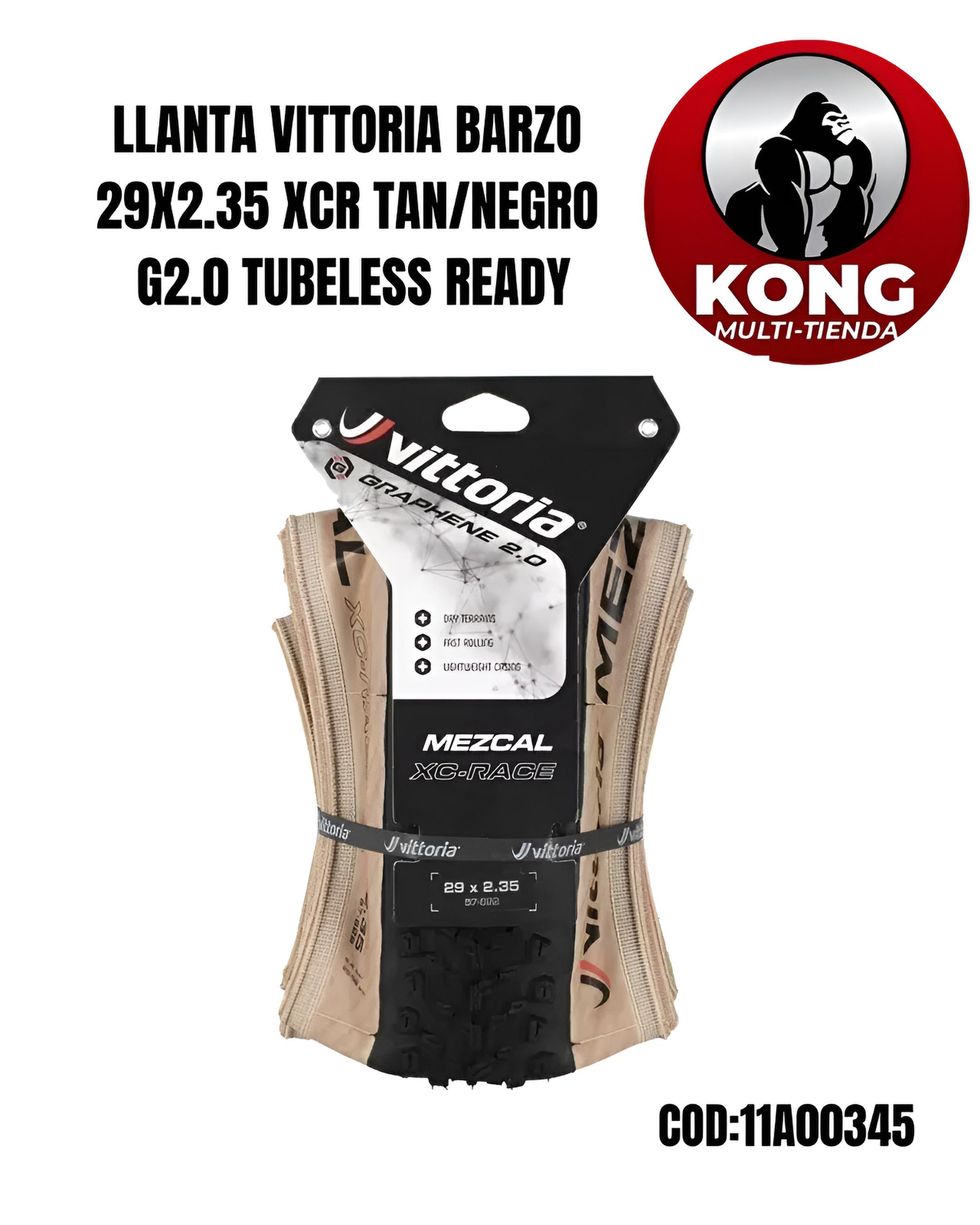 LLANTA VITTORIA BARZO 29X2.35 XCR TANNEGRO G2.0 - Imagen principal
