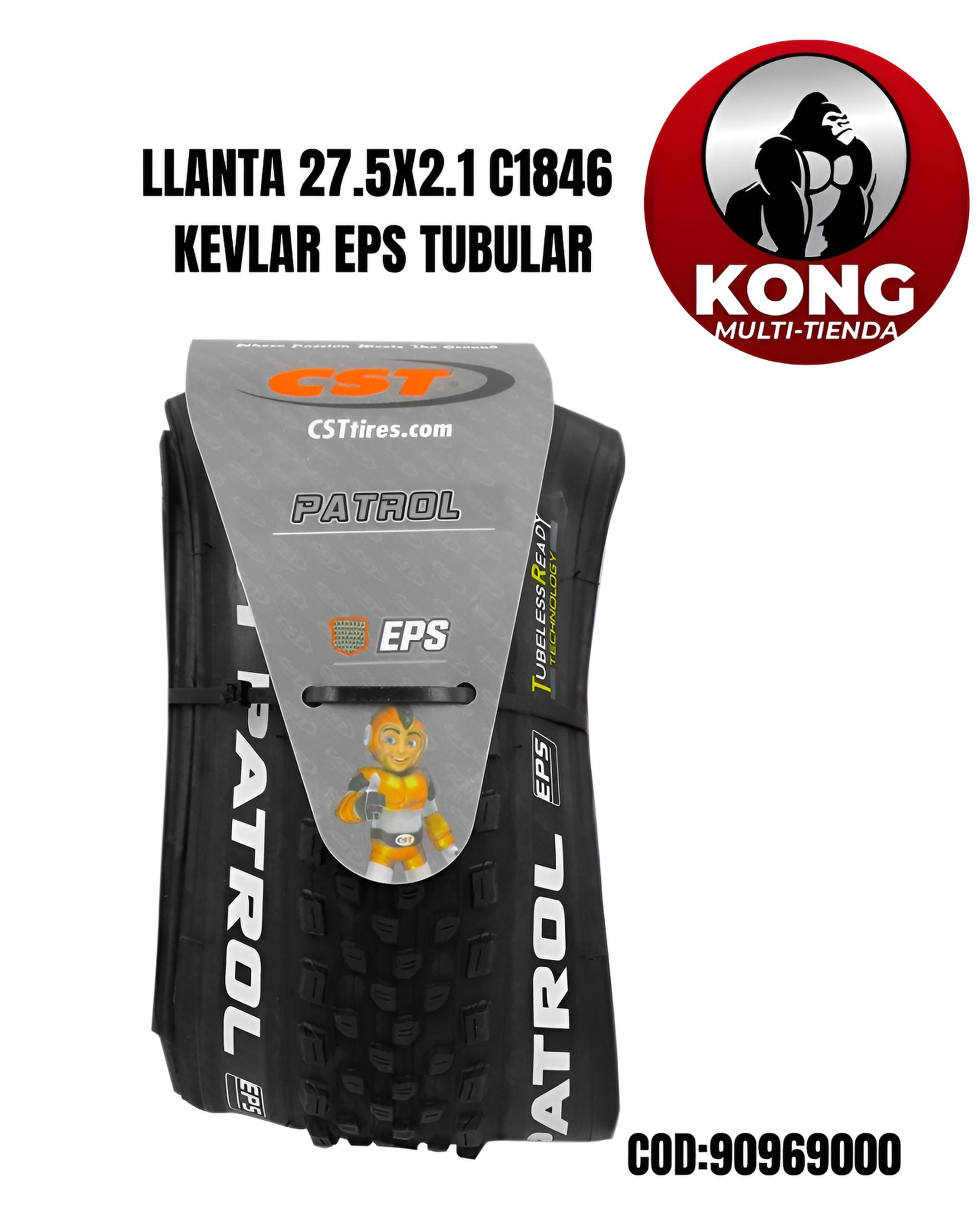 LLANTA 27.5X2.1 C1846 KEVLAR EPS TUBULAR - Imagen principal
