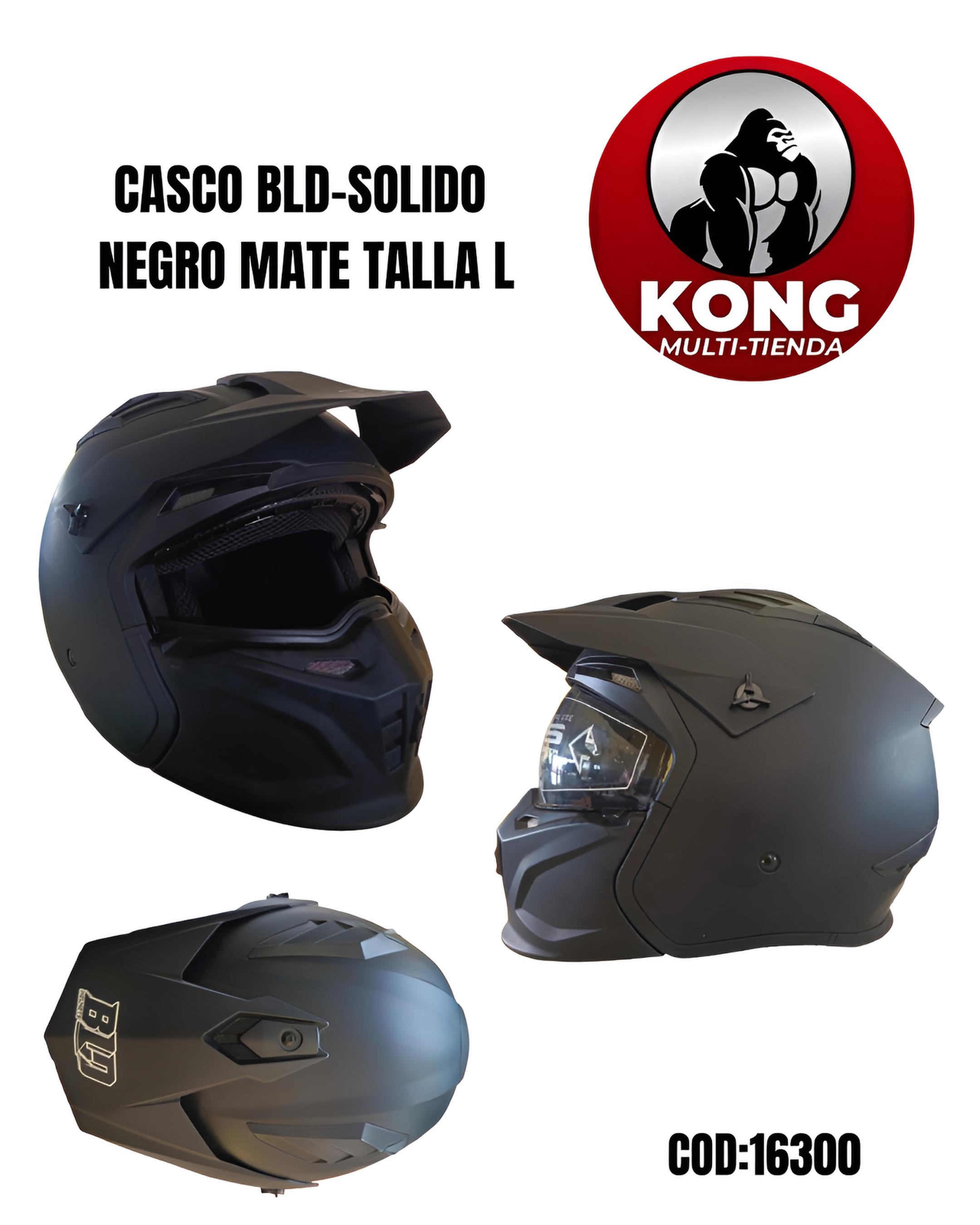 CASCO BLD-SOLIDO NEGRO MATE L - Imagen principal