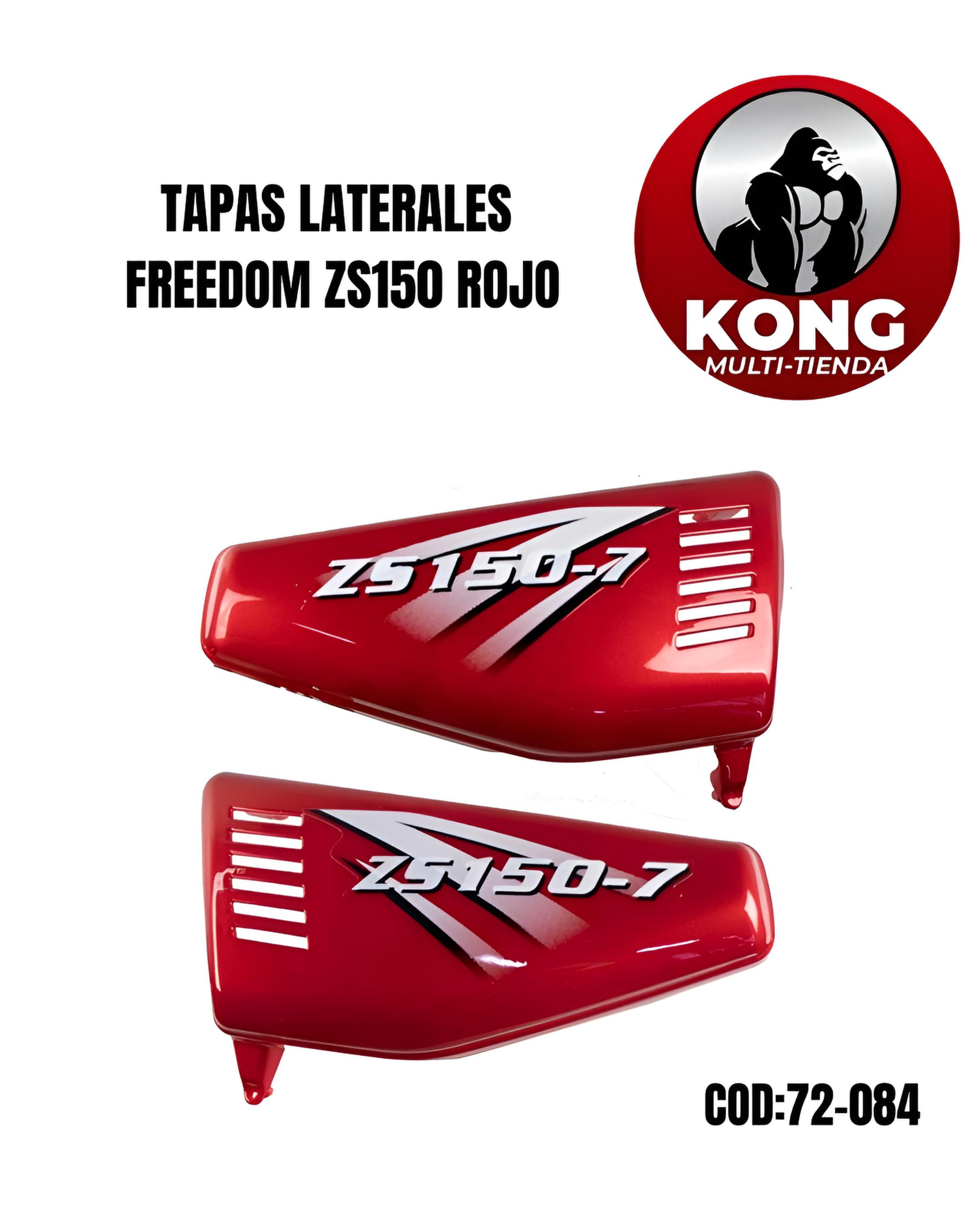 TAPAS LATERALES FREEDOM ZS150 ROJO - Imagen principal