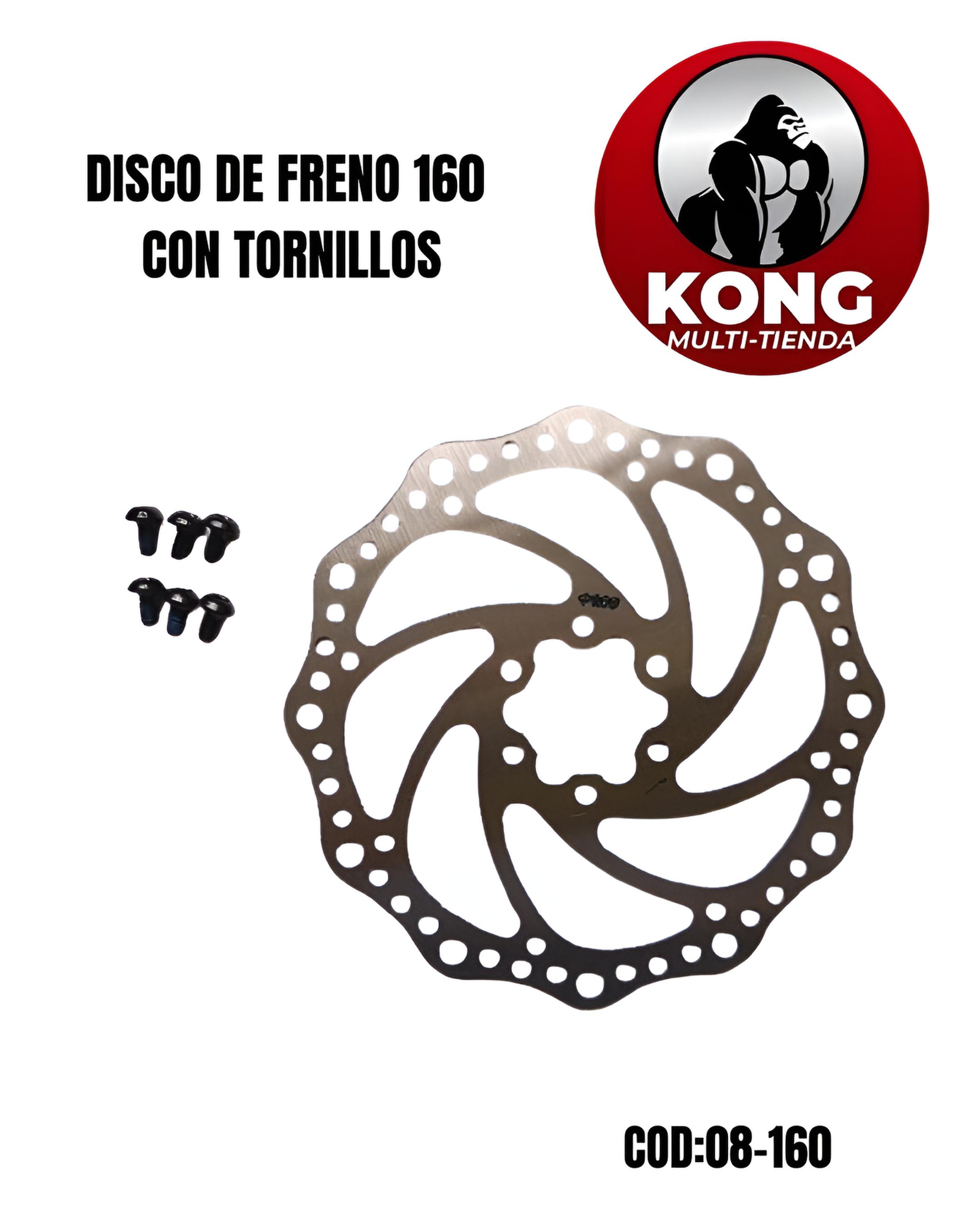 DISCO DE FRENO 160 TORNILLO - Imagen principal