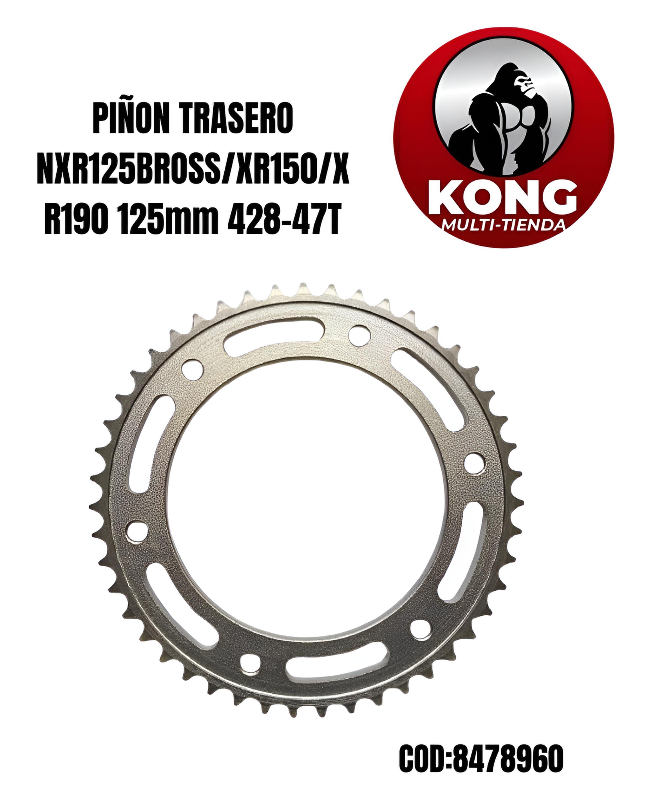 PI&Ntilde;.TRAS. NXR125BROSSXR150XR190 125mm 428-47T  - Imagen principal