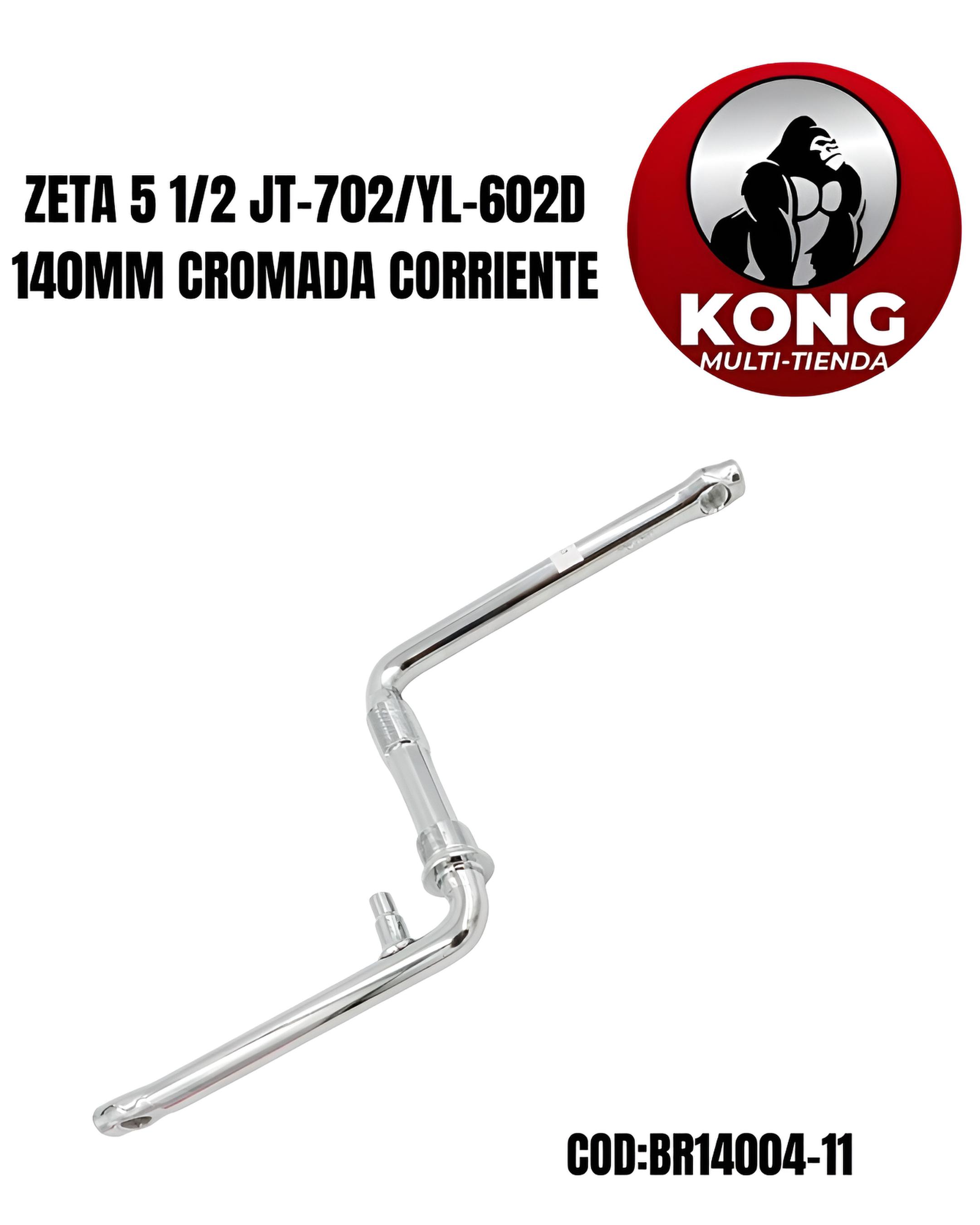 ZETA 5 12 JT-702YL-602D 140MM CROMADA CORRIENTE - Imagen principal