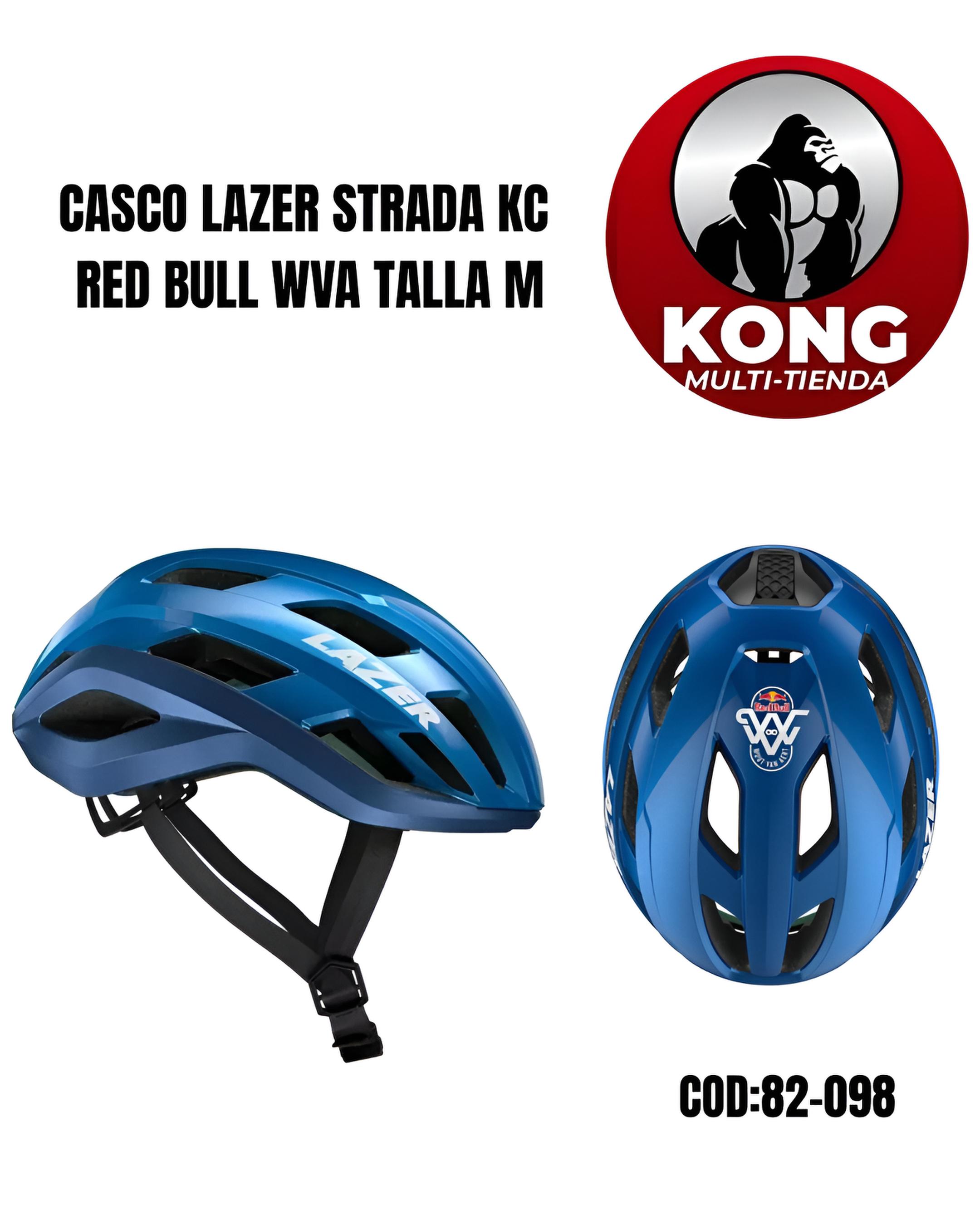 CASCO LAZER STRADA KC RED BULL WVA (M) - Imagen principal