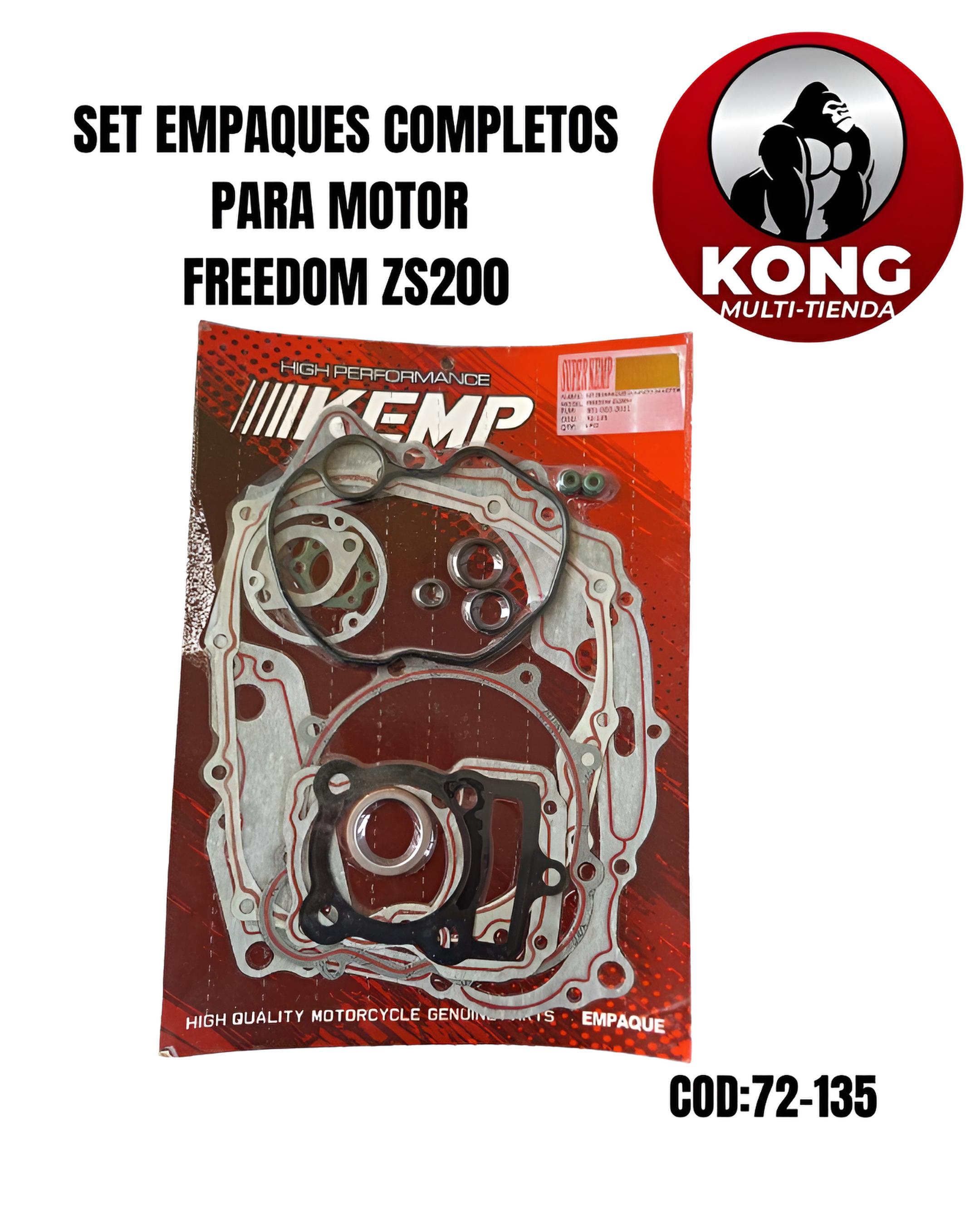 SET EMPAQUES COMPLETO FREEDOM ZS200 - Imagen principal