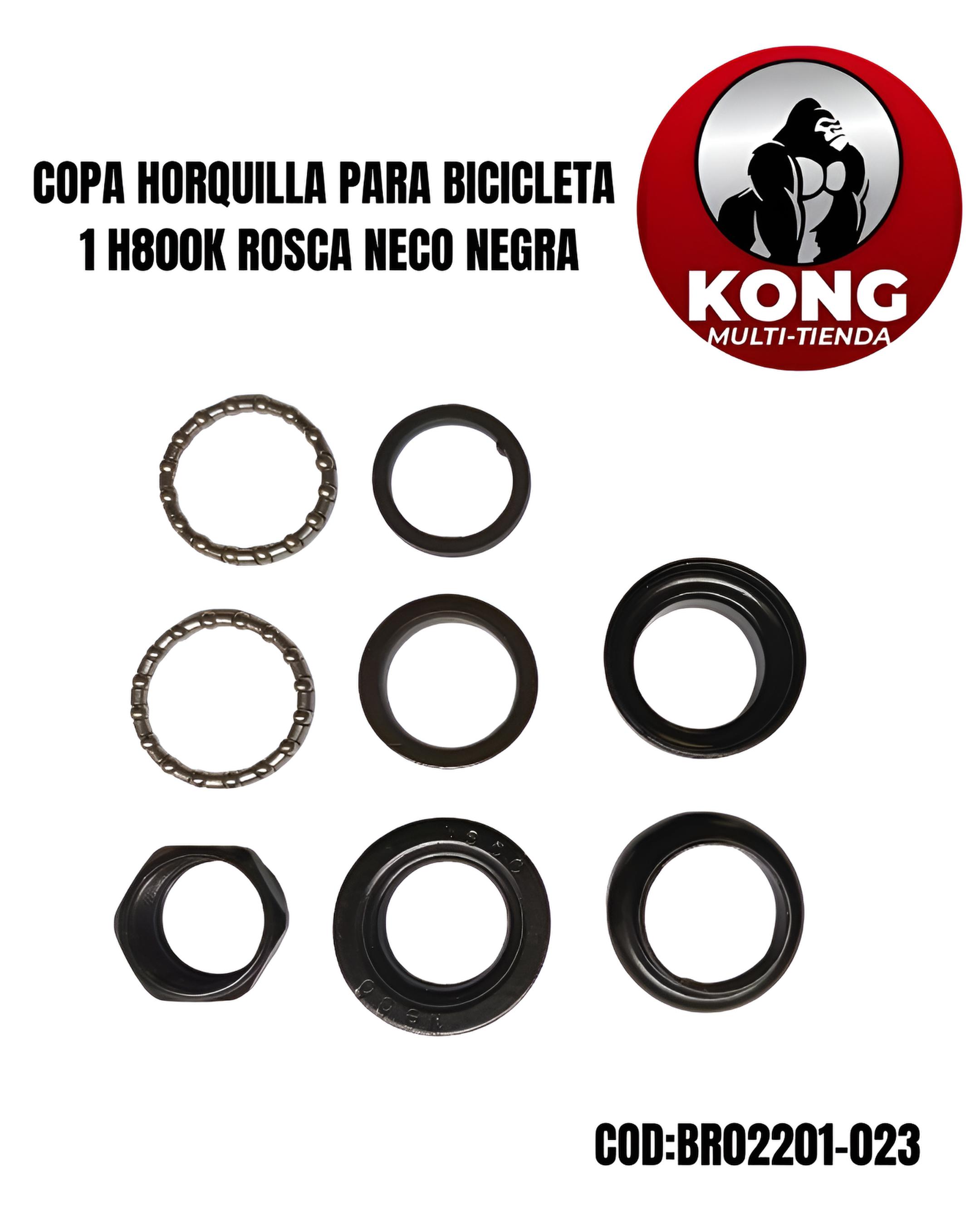 COPA HORQUILLA 1 H800K ROSCA NECO NEGRA  - Imagen principal