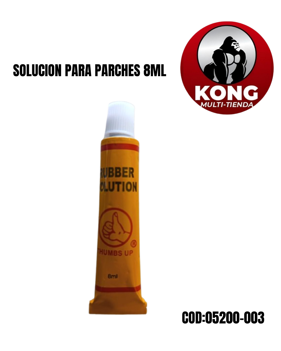 SOLUCION (PEGAMENTO) PARA PARCHES 8ML  - Imagen principal