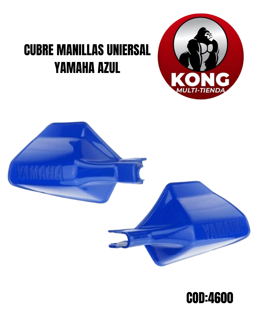 CUBRE MANILLAS YAMAHA AZUL - Imagen principal