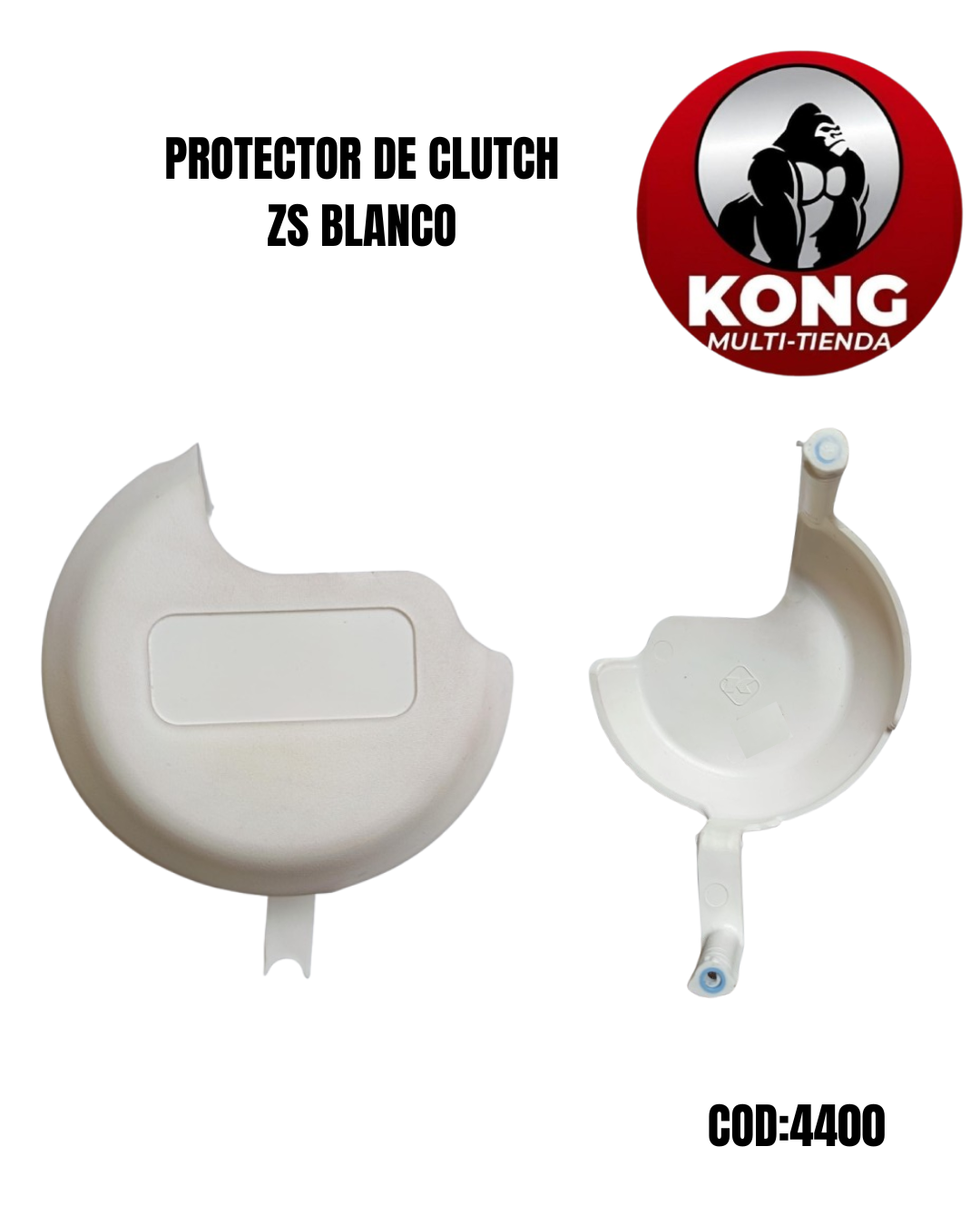 PROTECTOR CLUTCH ZSCHINAS BLANCO - Imagen principal