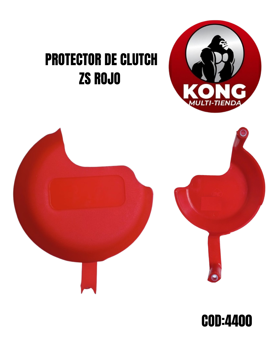 PROTECTOR CLUTCH ZSCHINAS ROJO - Imagen principal