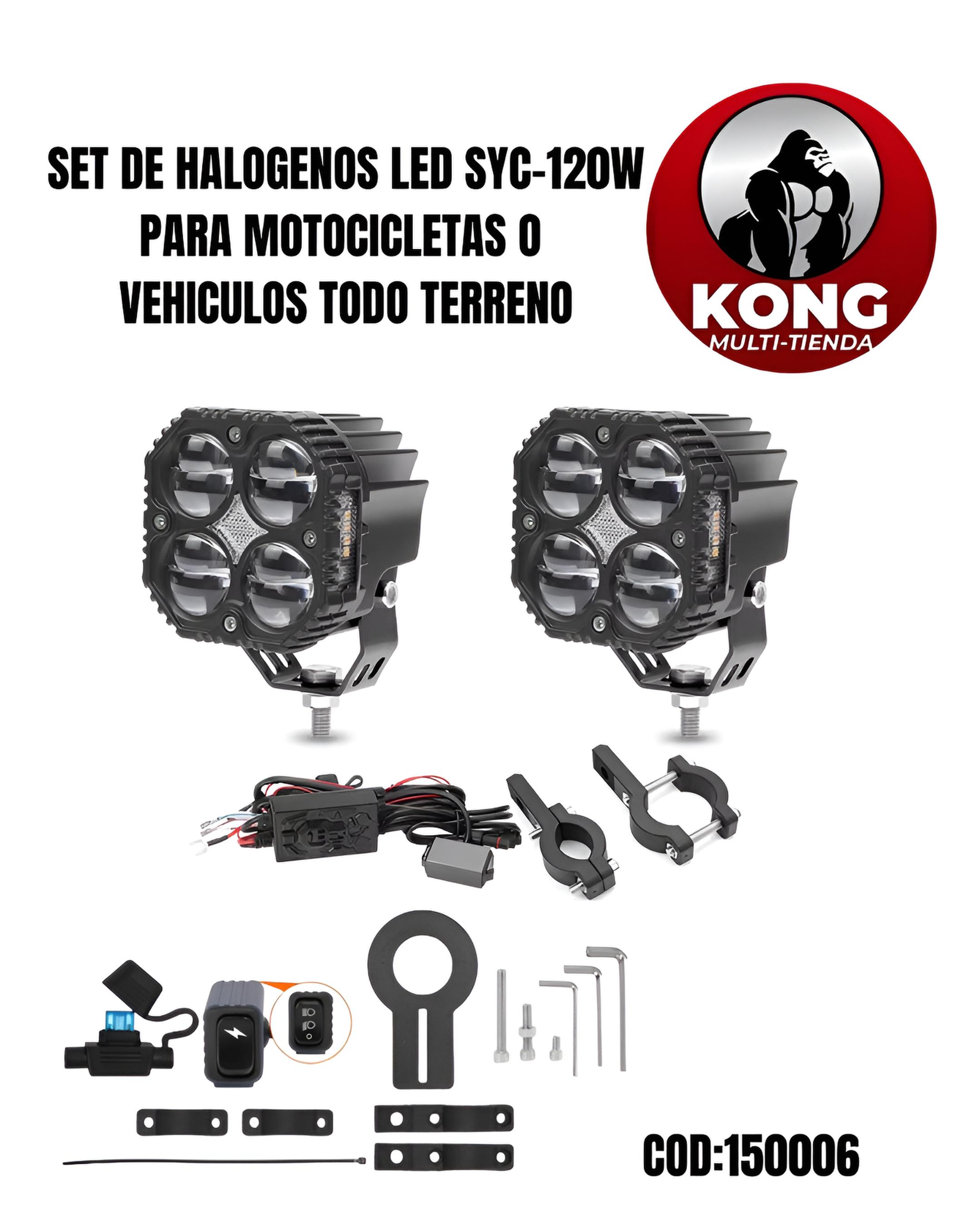 SET HALOGENO SYC-120 - Imagen principal
