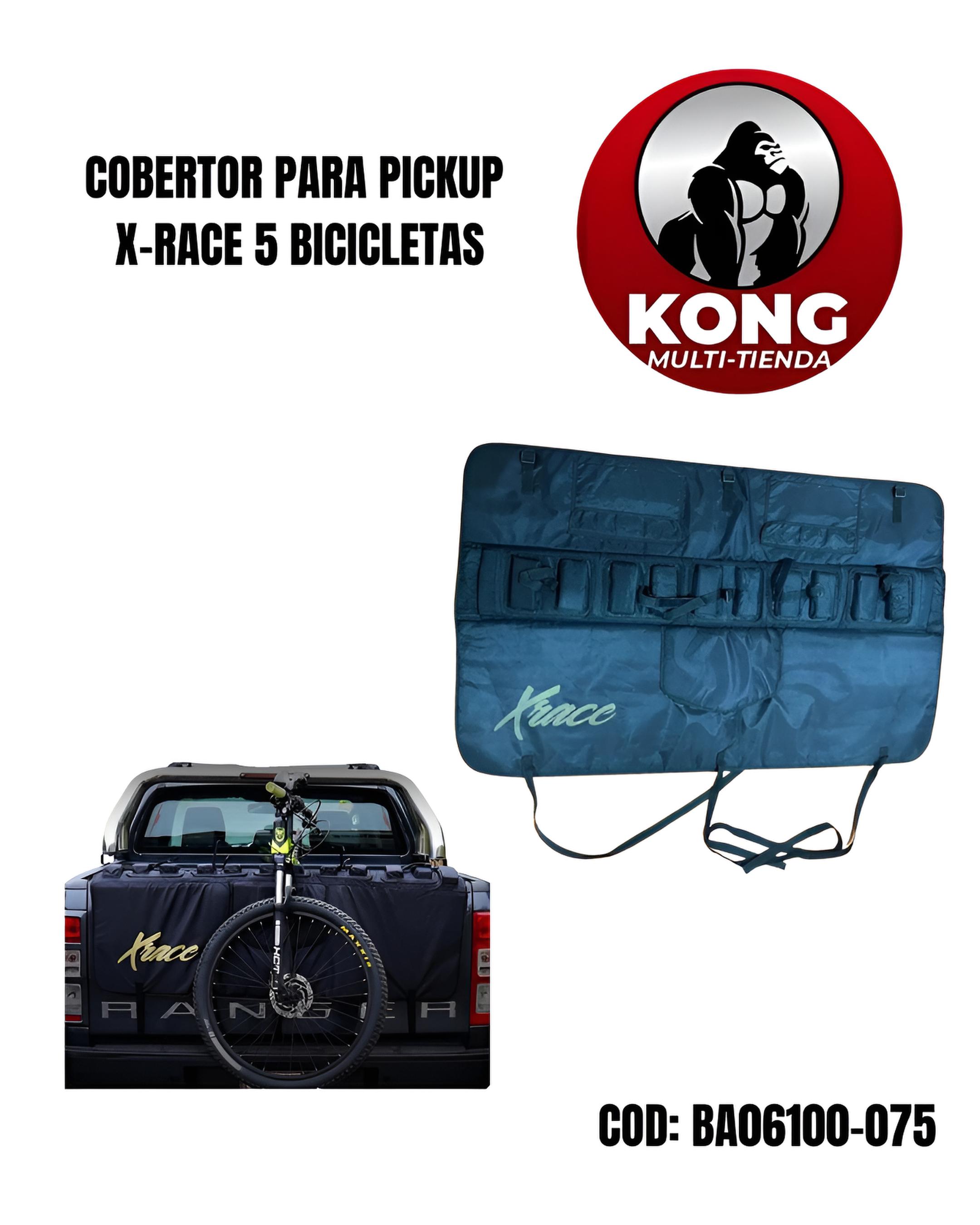 COBERTOR PARA PICKUP X-RACE 5 BICIS - Imagen principal