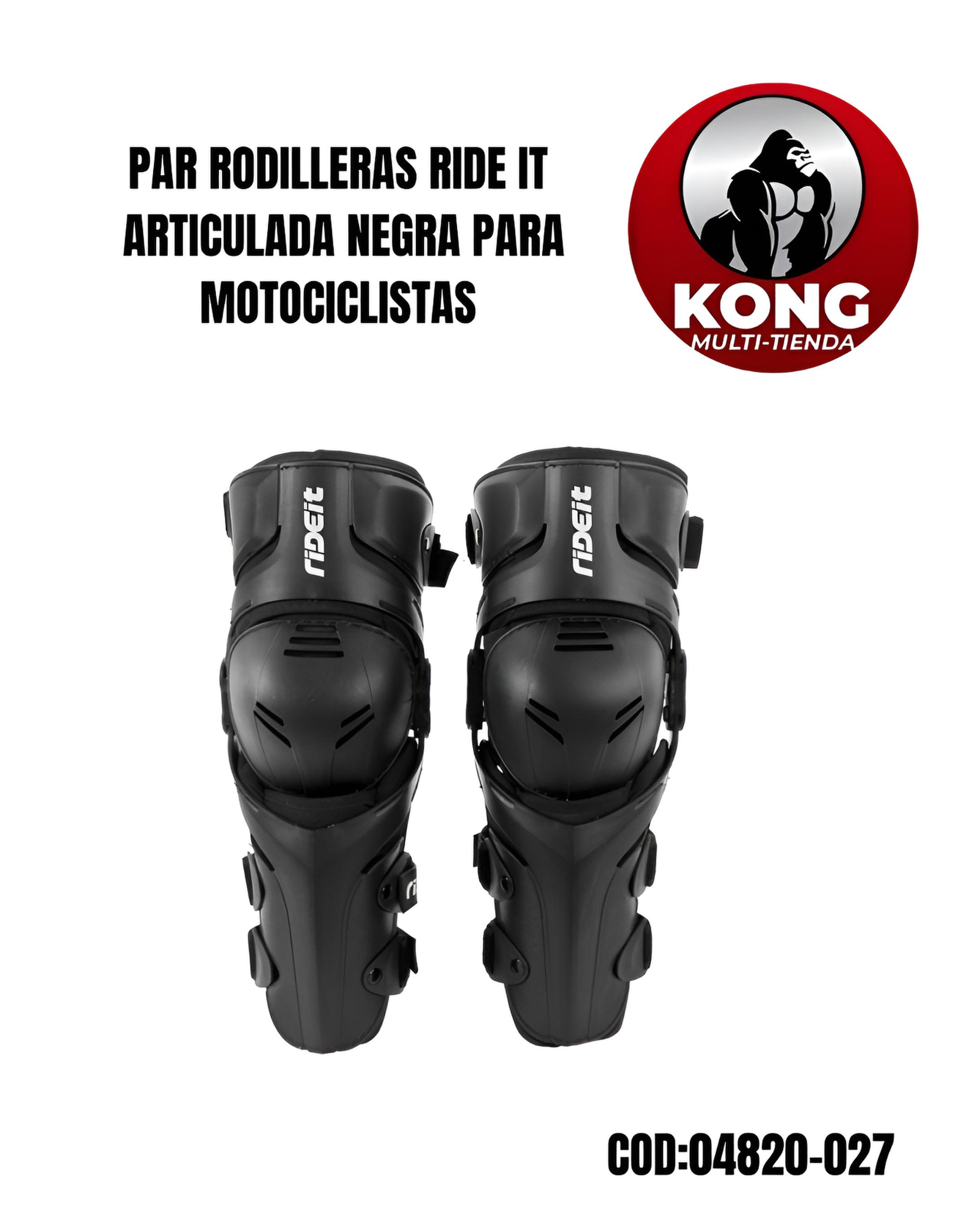 RODILLERAS RIDE IT ARTICULADA NEGRA - Imagen principal