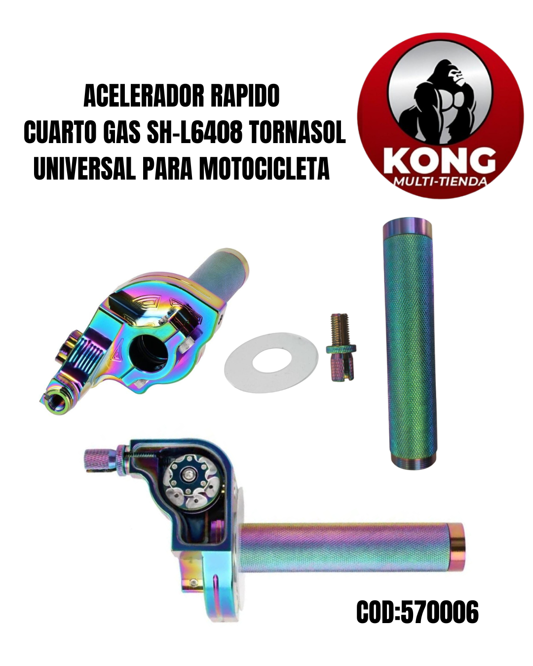 CUARTO GAS SH-L6408 TORNASOL TORNASOL - Imagen principal