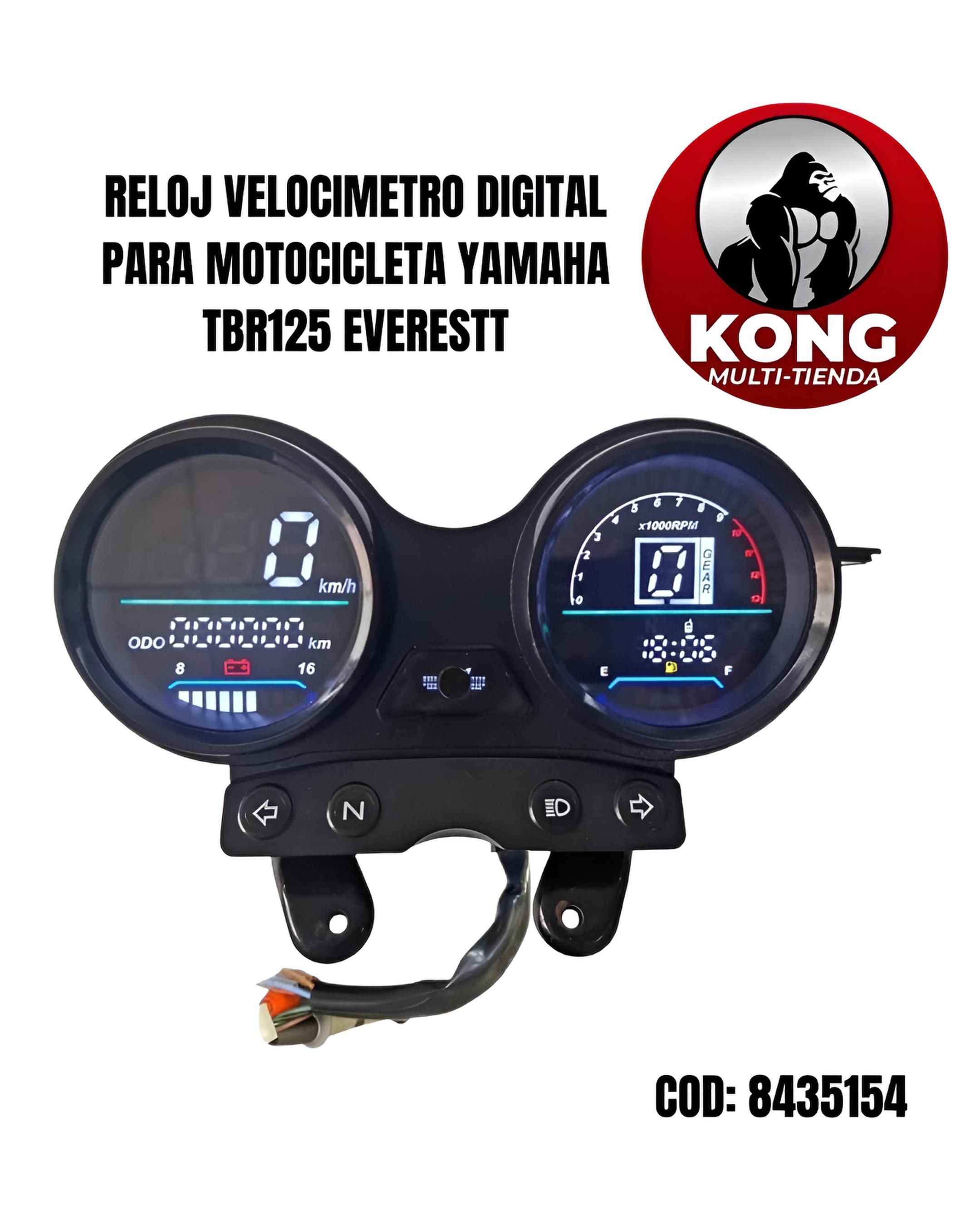 RELOJ VELOCIMETRO DIGITAL TBR125 EVERESTT - Imagen principal