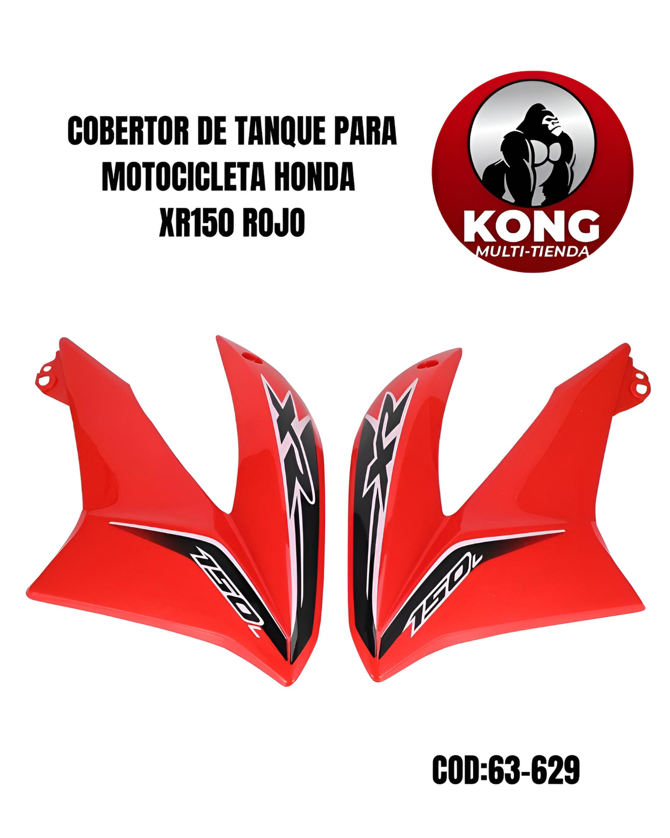 COBERTOR DE TANQUE XR150 ROJO - Imagen principal