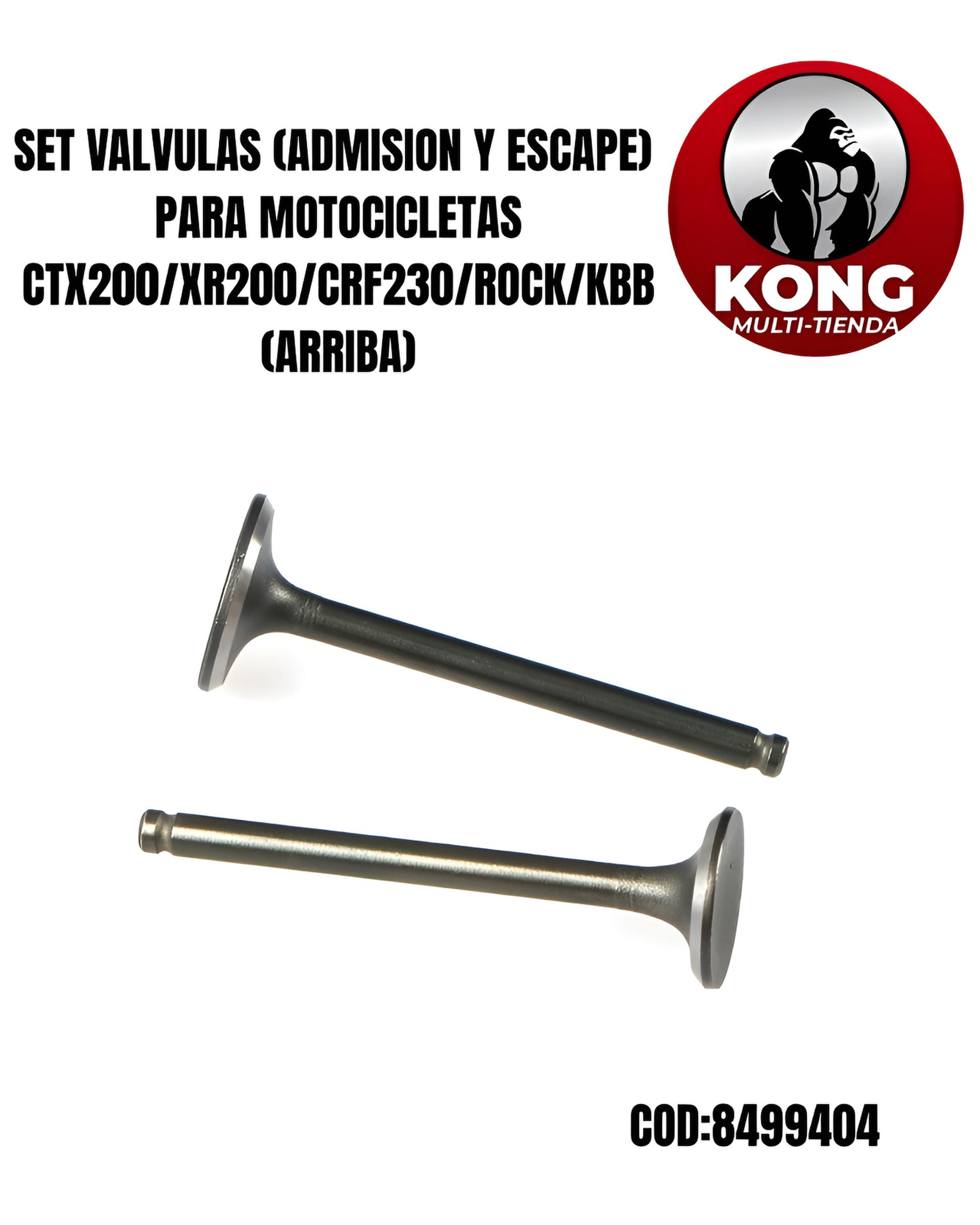 SET VALVULAS CTX200XR200CRF230ROCKKBB (ARRIBA) - Imagen principal